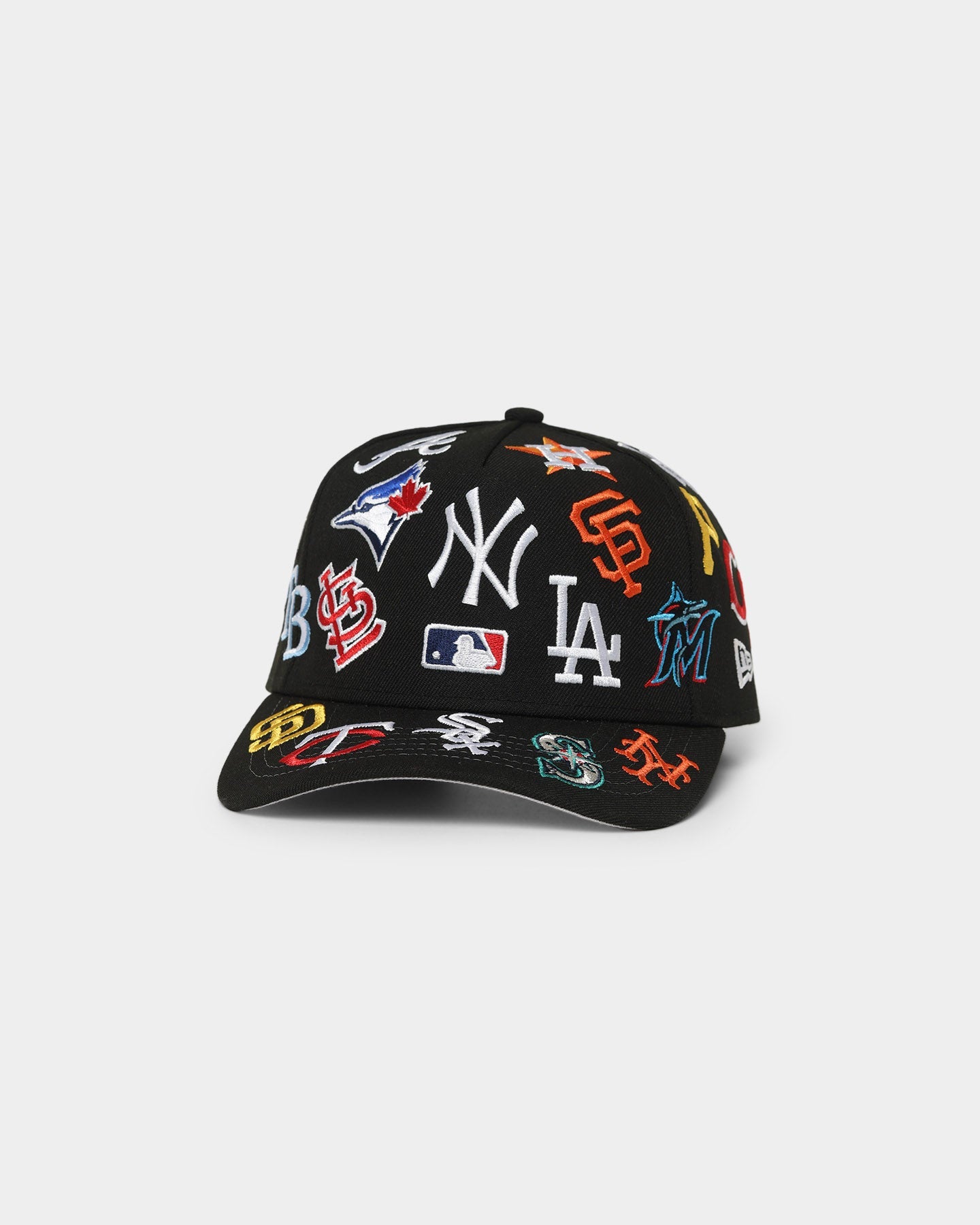New Era MLB 'All Over League' 9FORTY K-Frame Snapback Black