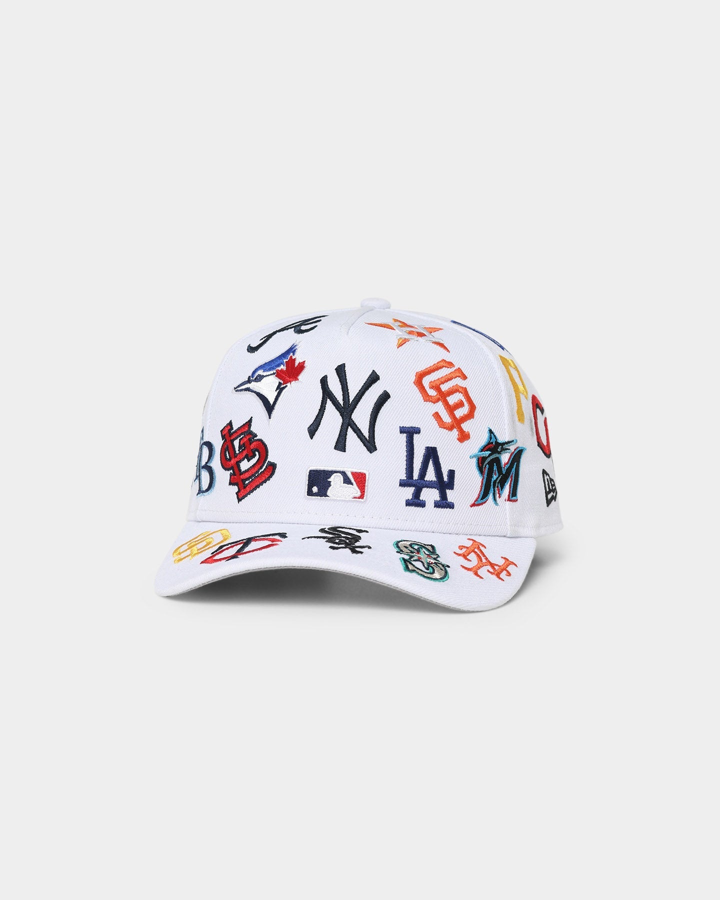 New Era MLB 'All Over League' 9FORTY K-Frame Snapback White