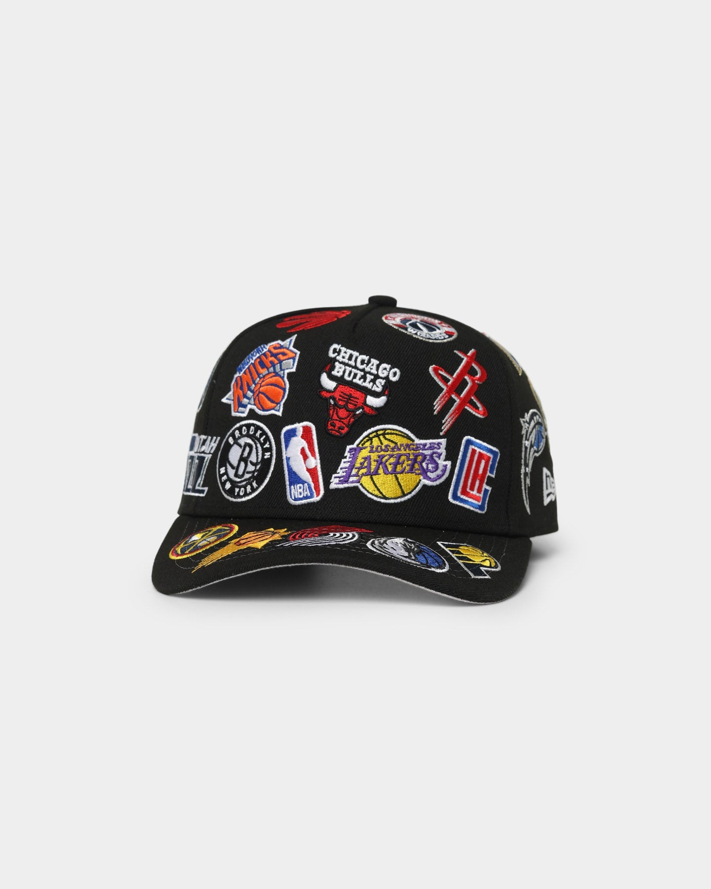 New Era NBA 'All Over League' 9FORTY K-Frame Snapback Black