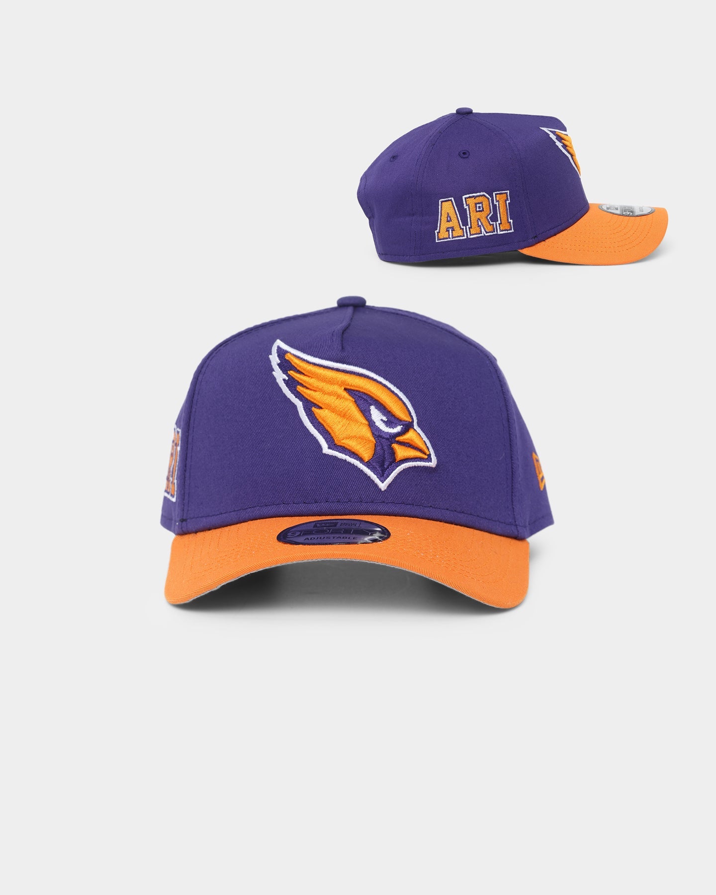 New Era Arizona Cardinals "Purple Valley" 9FORTY A-Frame Snapback Purple/Orange