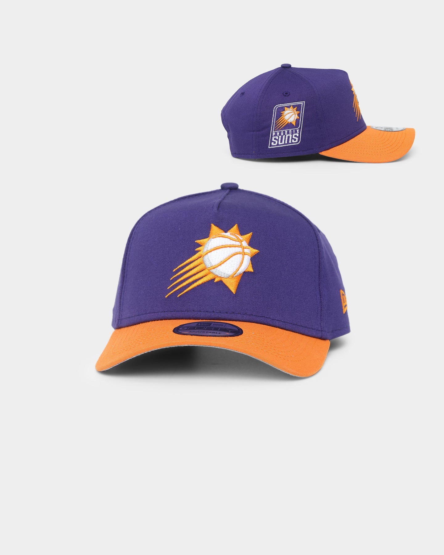 New Era Phoenix Suns "Purple Valley" 9FORTY A-Frame Snapback Purple/Orange