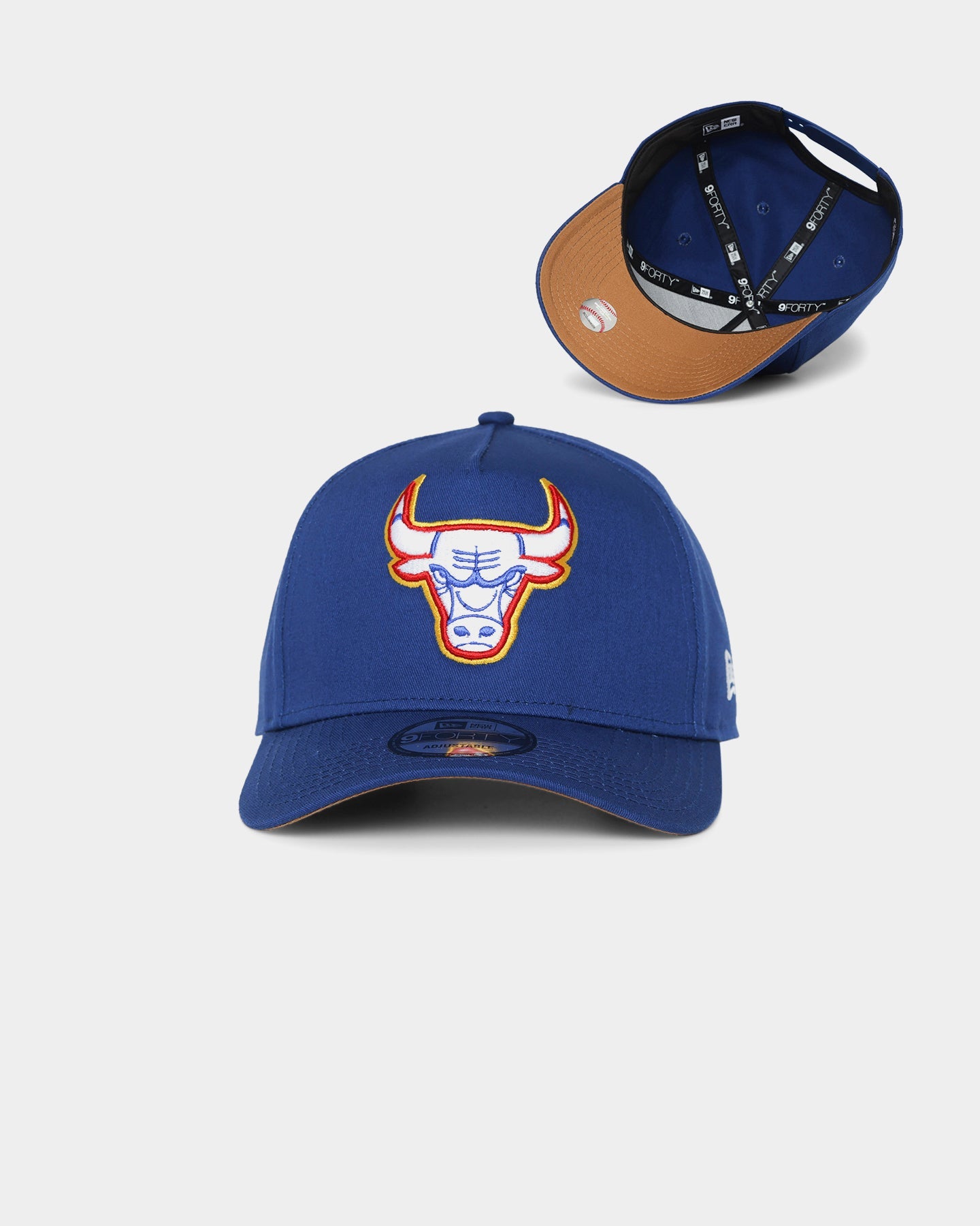 New Era Chicago Bulls "Cereal" 9FORTY A-Frame Snapback Light Royal