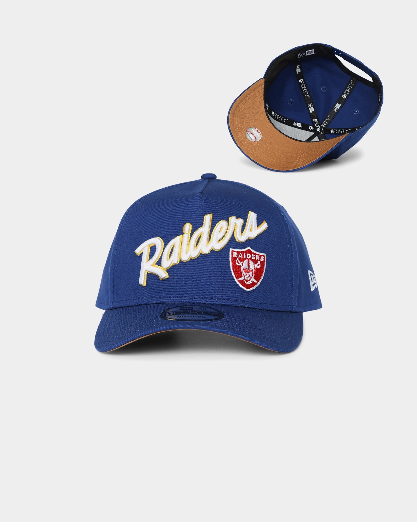 New Era Las Vegas Raiders "Cereal" 9FORTY A-Frame Snapback Light Royal