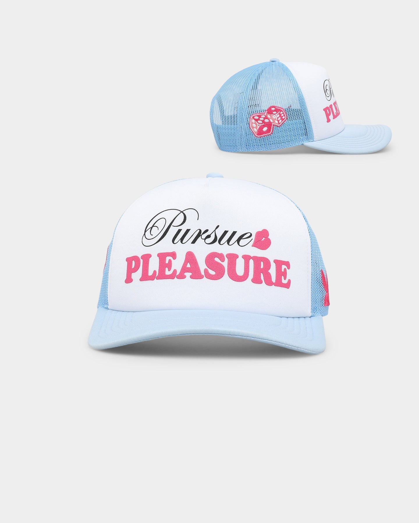 Playboy By CK Pursue Trucker Snapback Blue/White