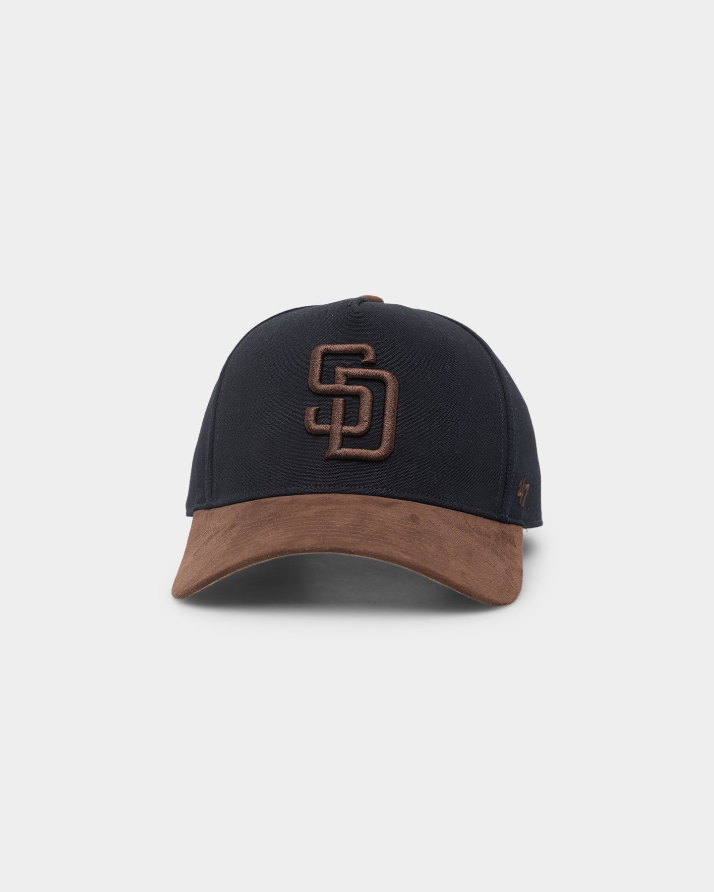 47 Brand San Diego Padres Black Dune 47 Offside Snapback Vintage Black/Brown
