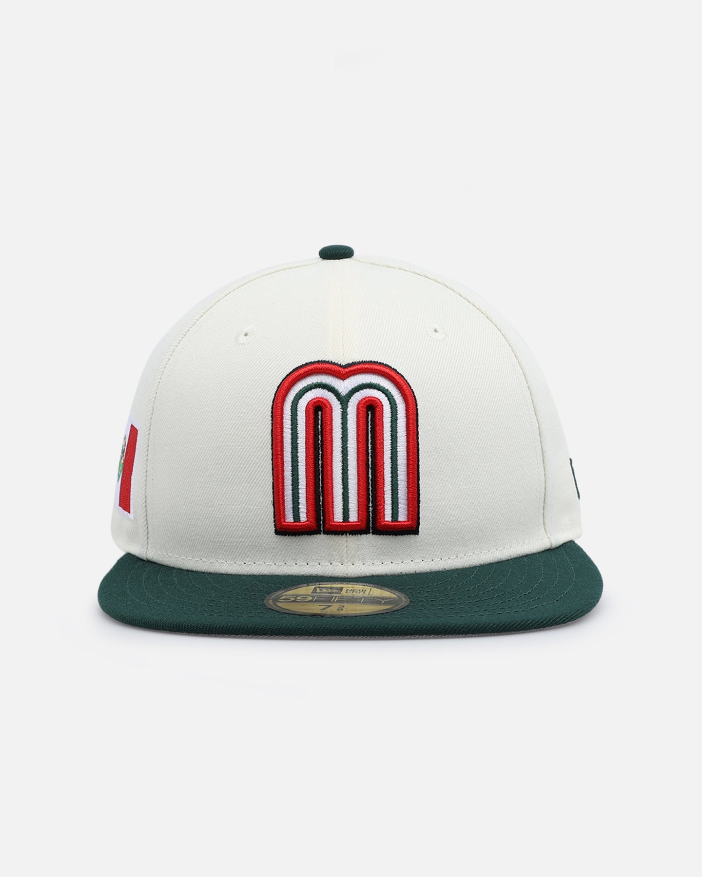 New Era Mexico National Baseball Team 'World Baseball Classic Mexico' 59FIFTY Fitted Chrome/OTC