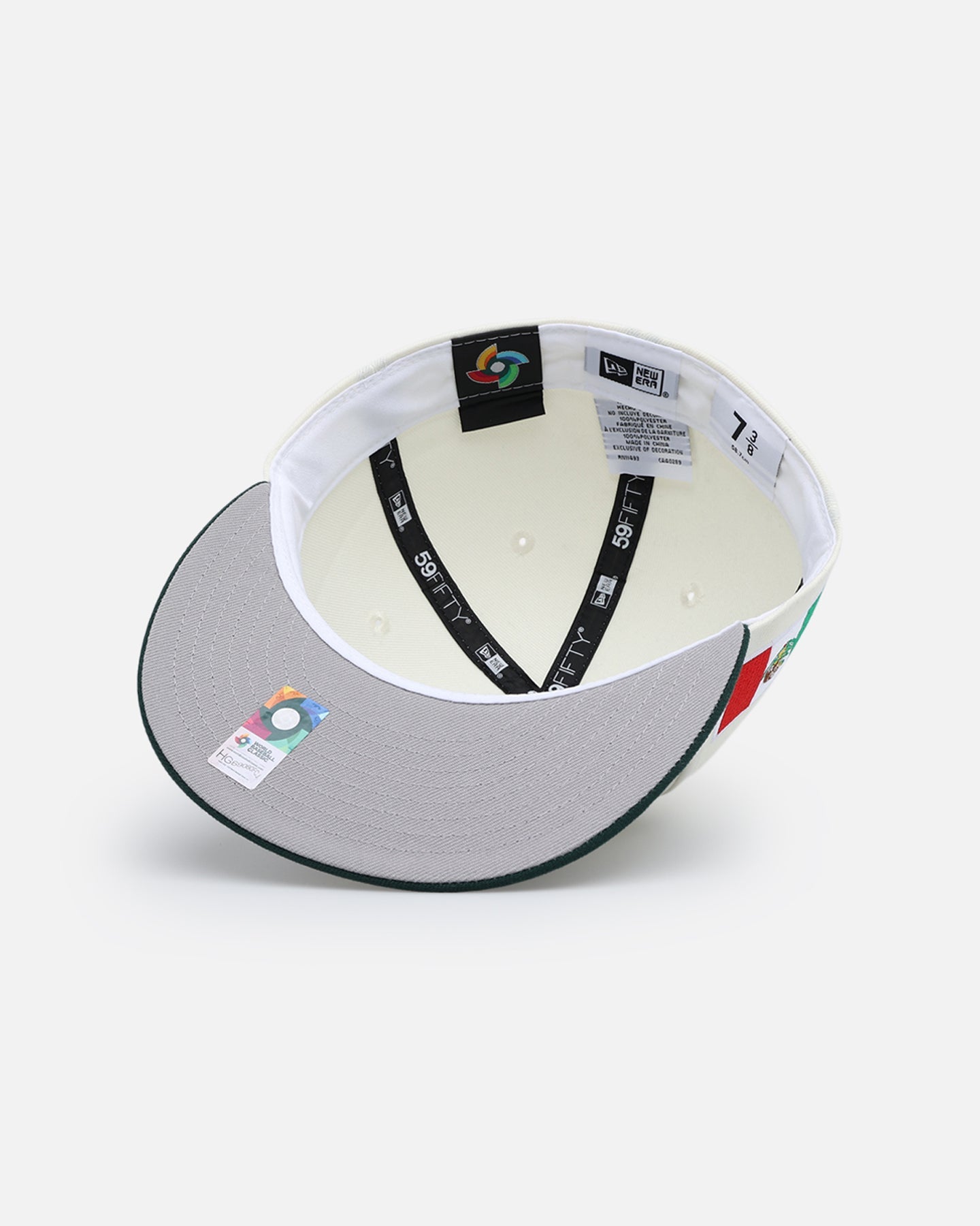 New Era Mexico National Baseball Team 'World Baseball Classic Mexico' 59FIFTY Fitted Chrome/OTC