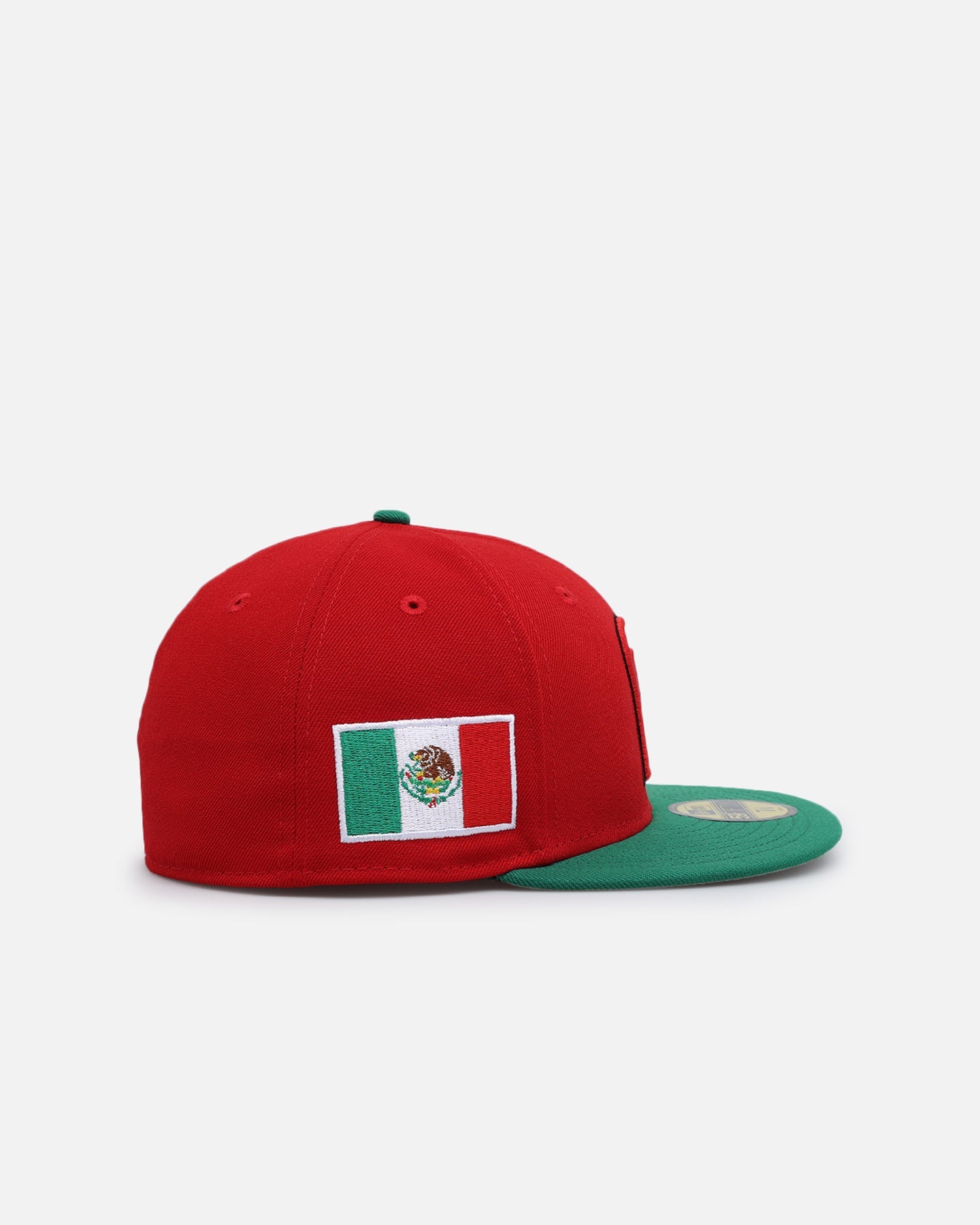 New Era Mexico National Baseball Team 'World Baseball Classic Mexico' 59FIFTY Fitted Scarlet/Kelly Green