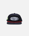 New Era DuPont Corduroy Golfer Snapback Navy