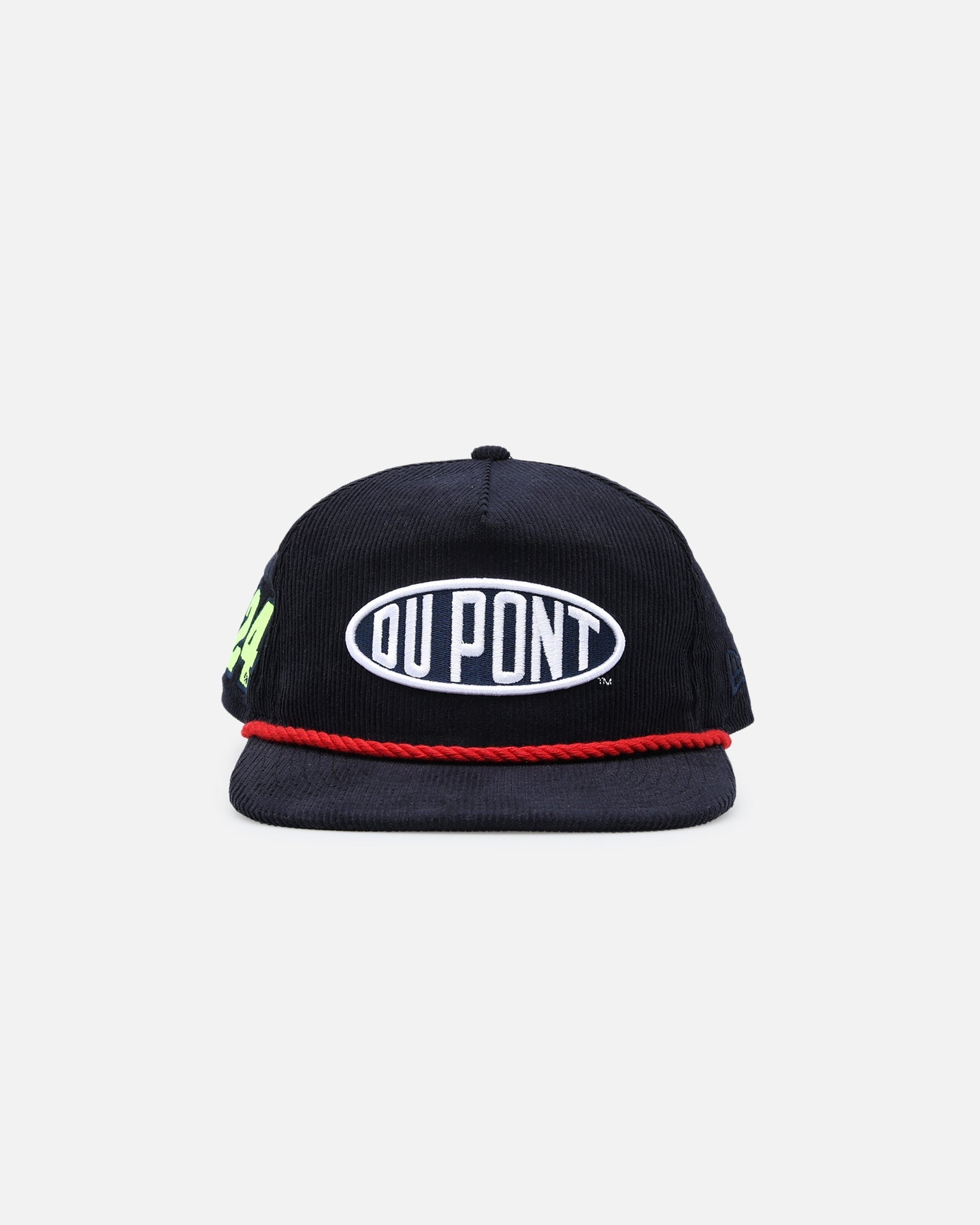 New Era DuPont Corduroy Golfer Snapback Navy