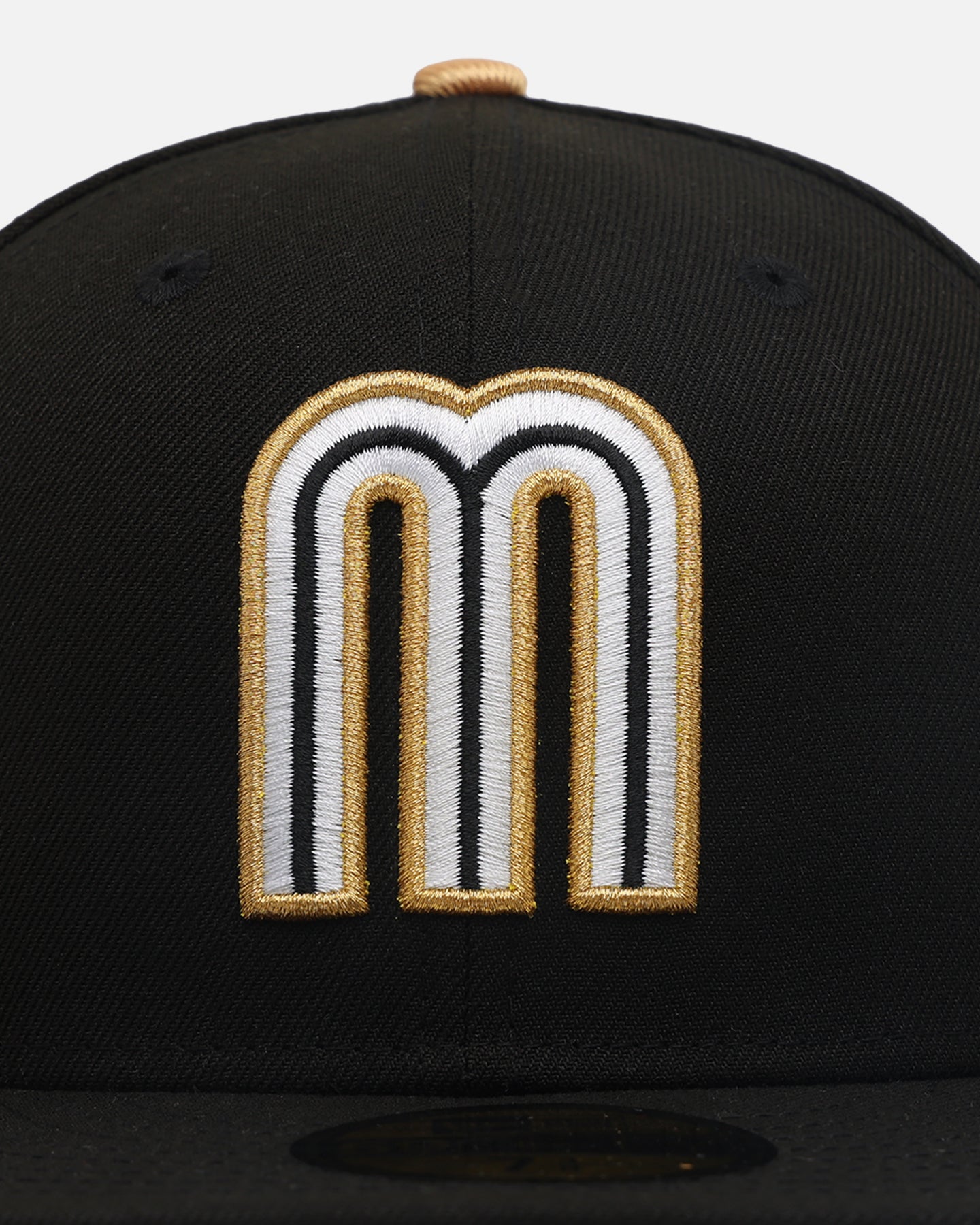 New Era Mexico National Baseball Team 'Mexico 59FIFTY' 59FIFTY Fitted Black Metallic