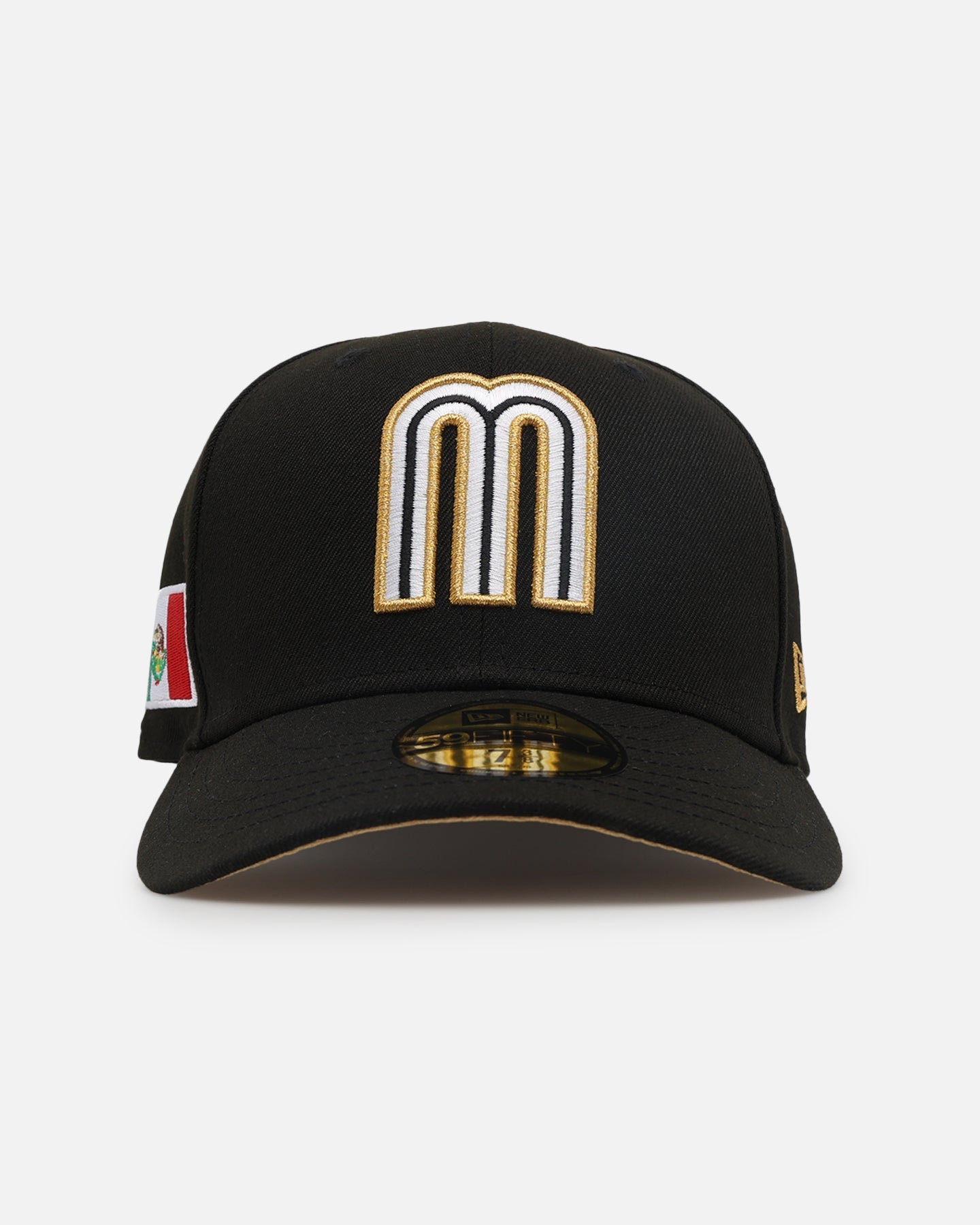 New Era Mexico National Baseball Team 'Mexico 59FIFTY' 59FIFTY Fitted Black Metallic