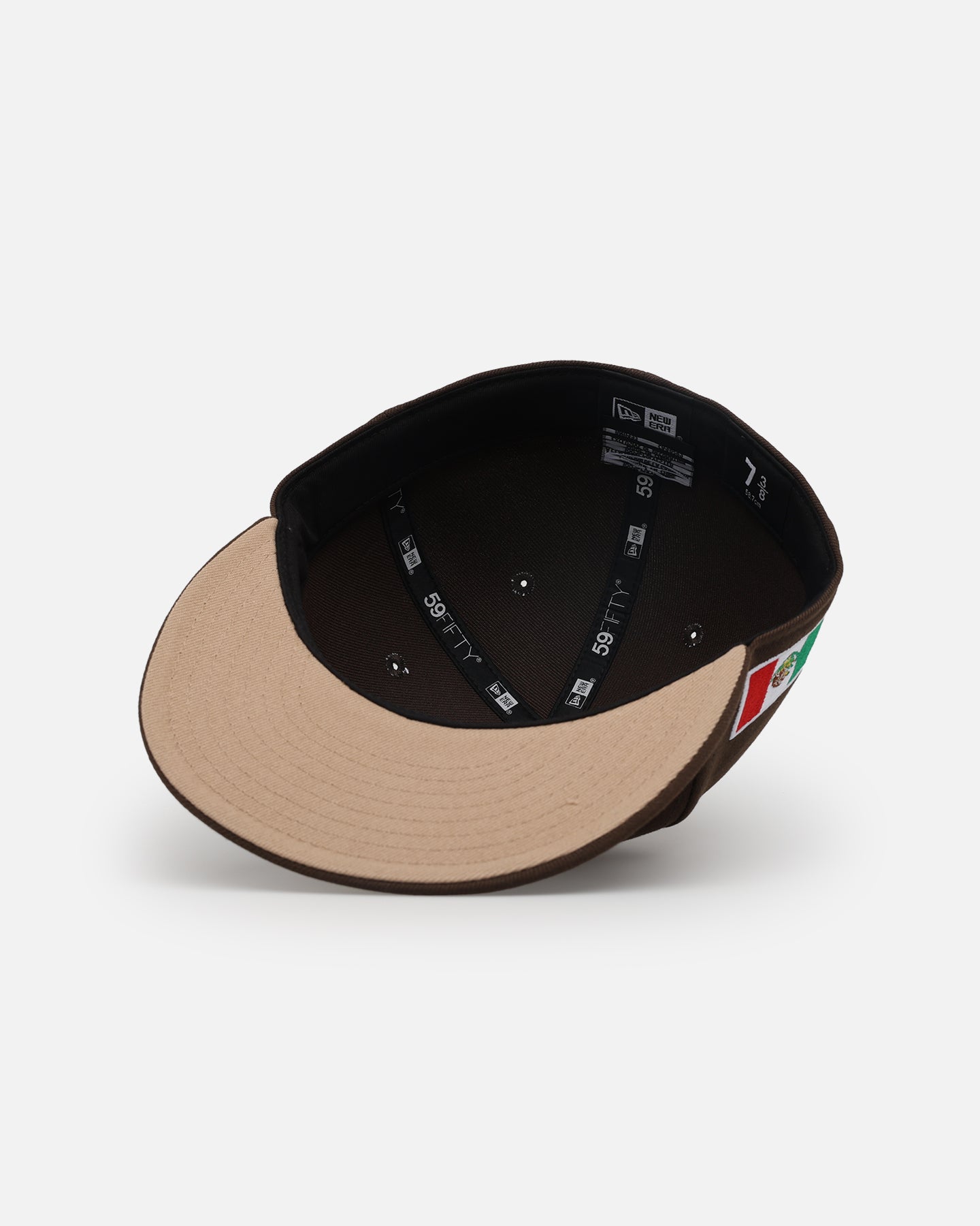 New Era Mexico National Baseball Team 'Mexico 59FIFTY' 59FIFTY Fitted Walnut Camel