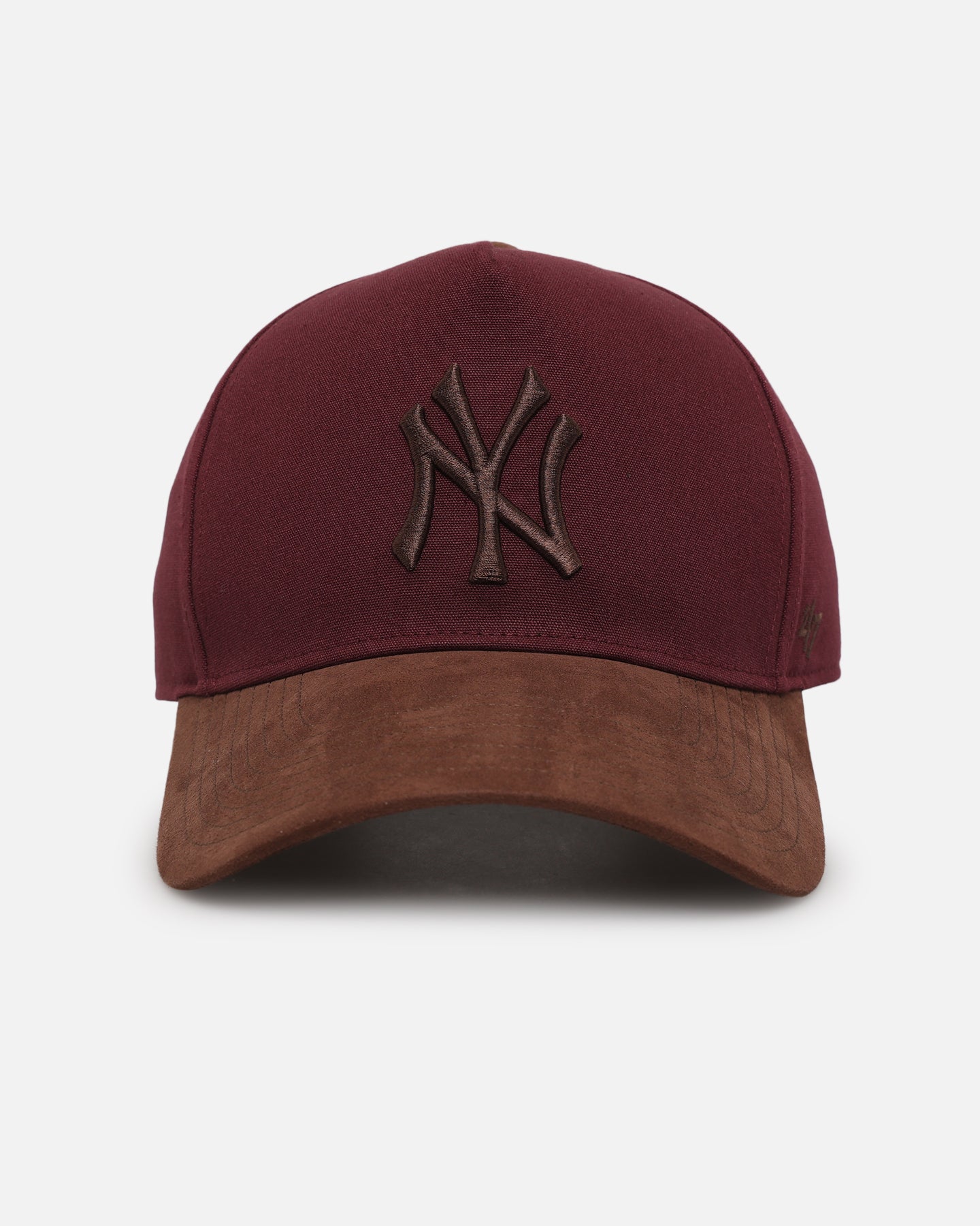47 Brand New York Yankees 'Cherry Pie' Offside DT Snapback Dark Maroon
