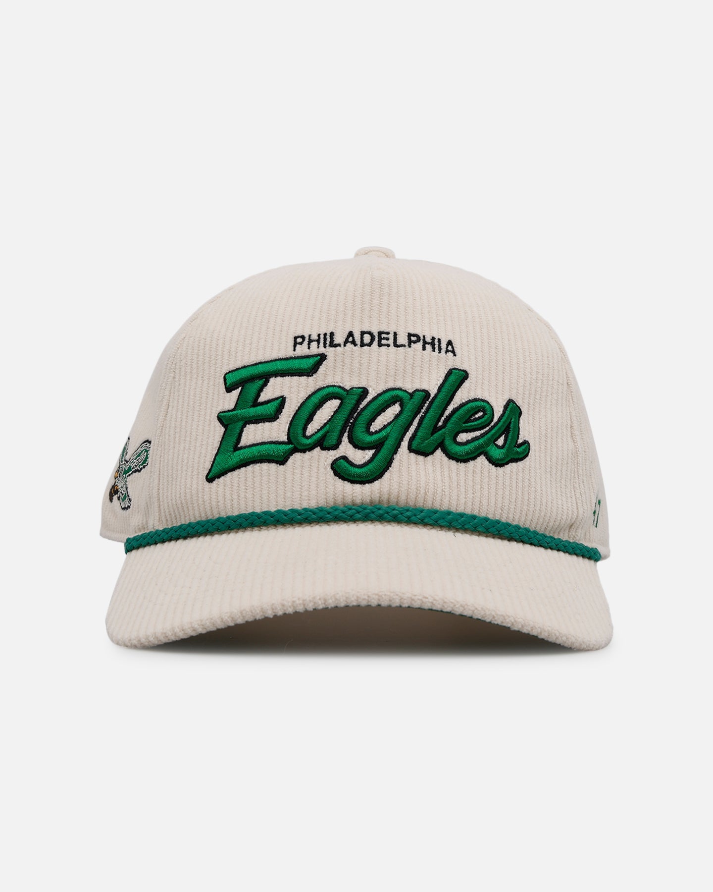 47 Brand Philadelphia Eagles 'Natural Script' Premium Hitch Corduroy Snapback Natural