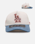 Pro Standard Los Angeles Dodgers 'Dodgers Tapestry' Pinch Front Strapback Natural