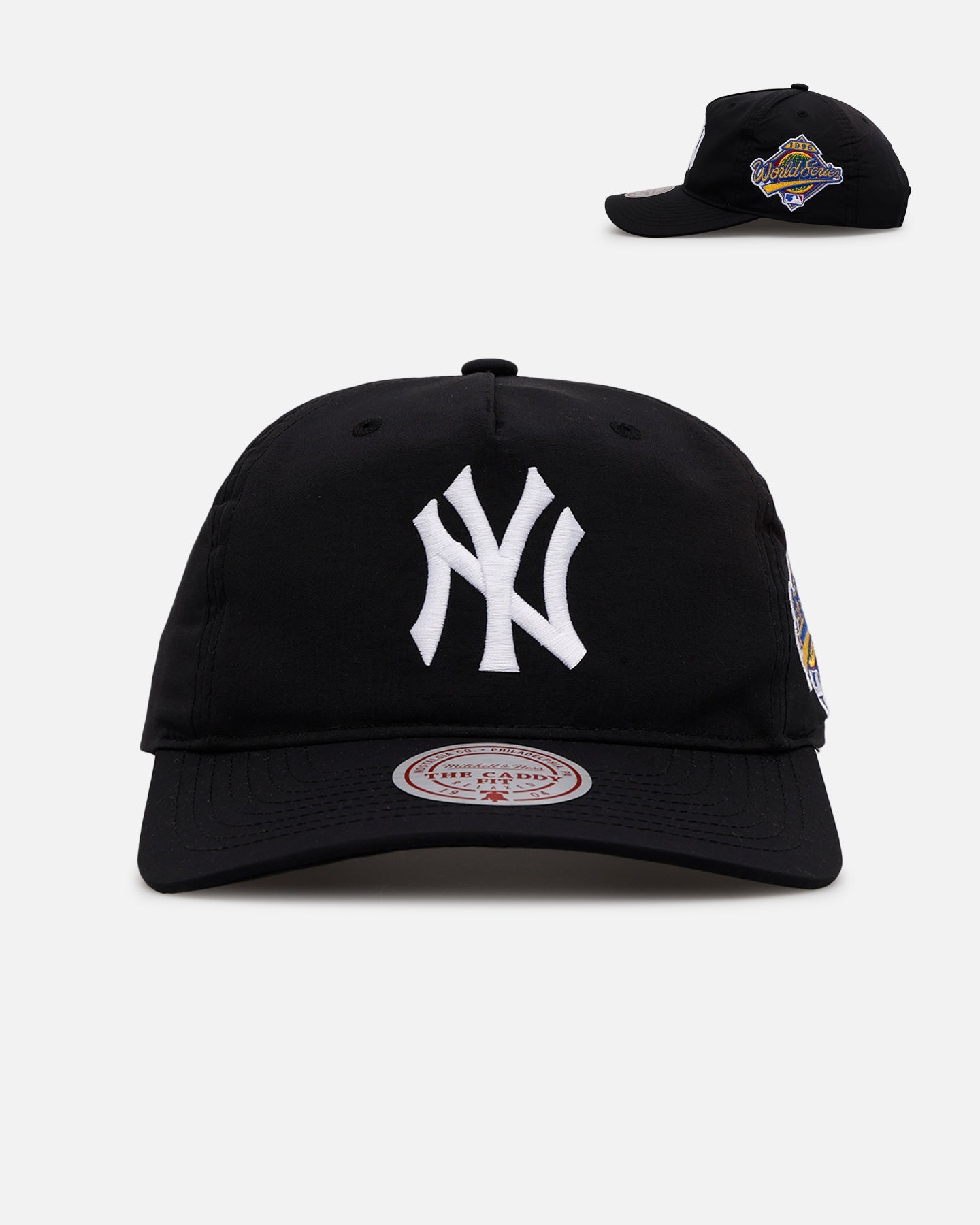 Mitchell & Ness New York Yankees 'Matte Nylon 2.0' Caddy Fit Snapback Navy