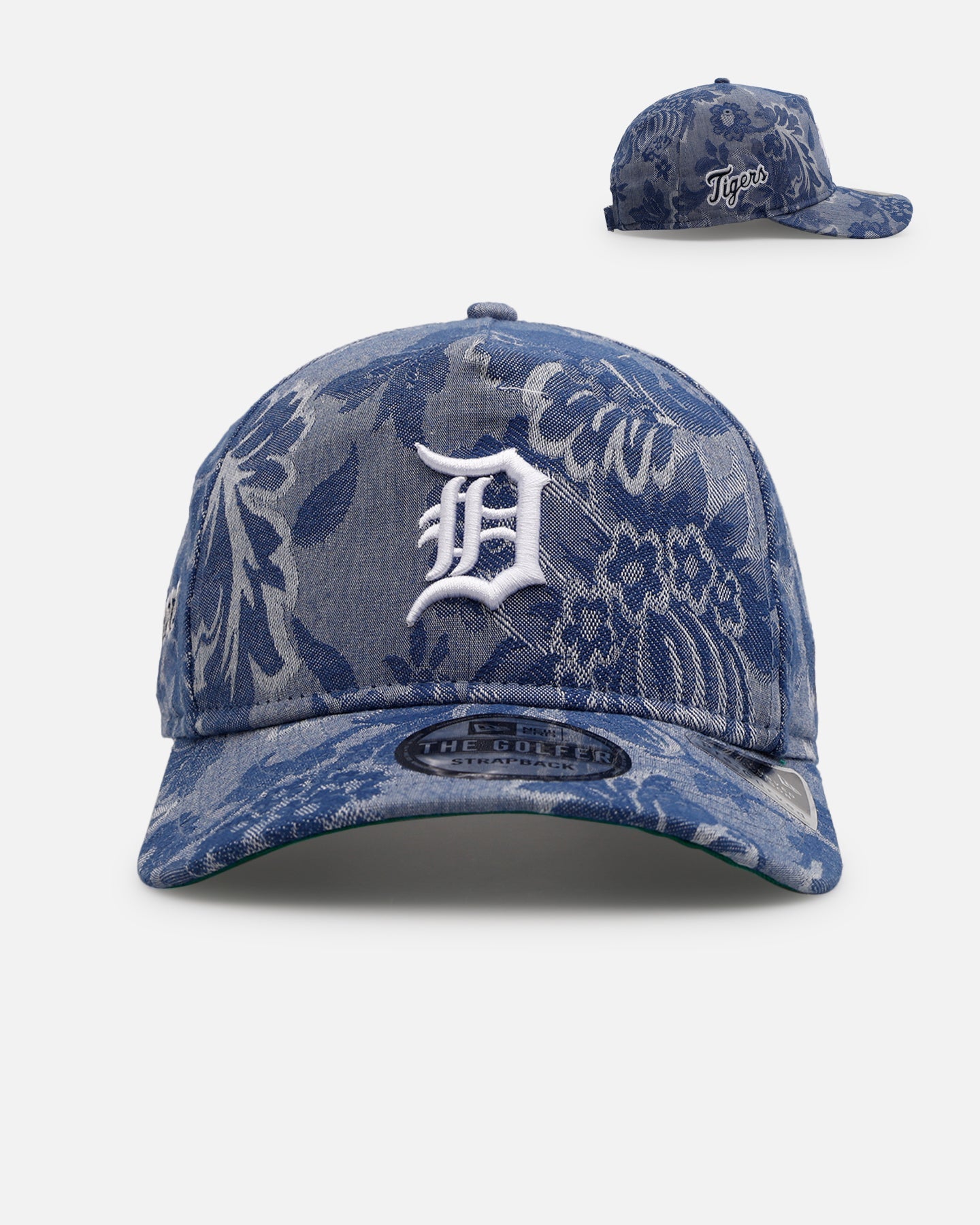 New Era Detroit Tigers 'Three Looms' Golfer Strapback Denim