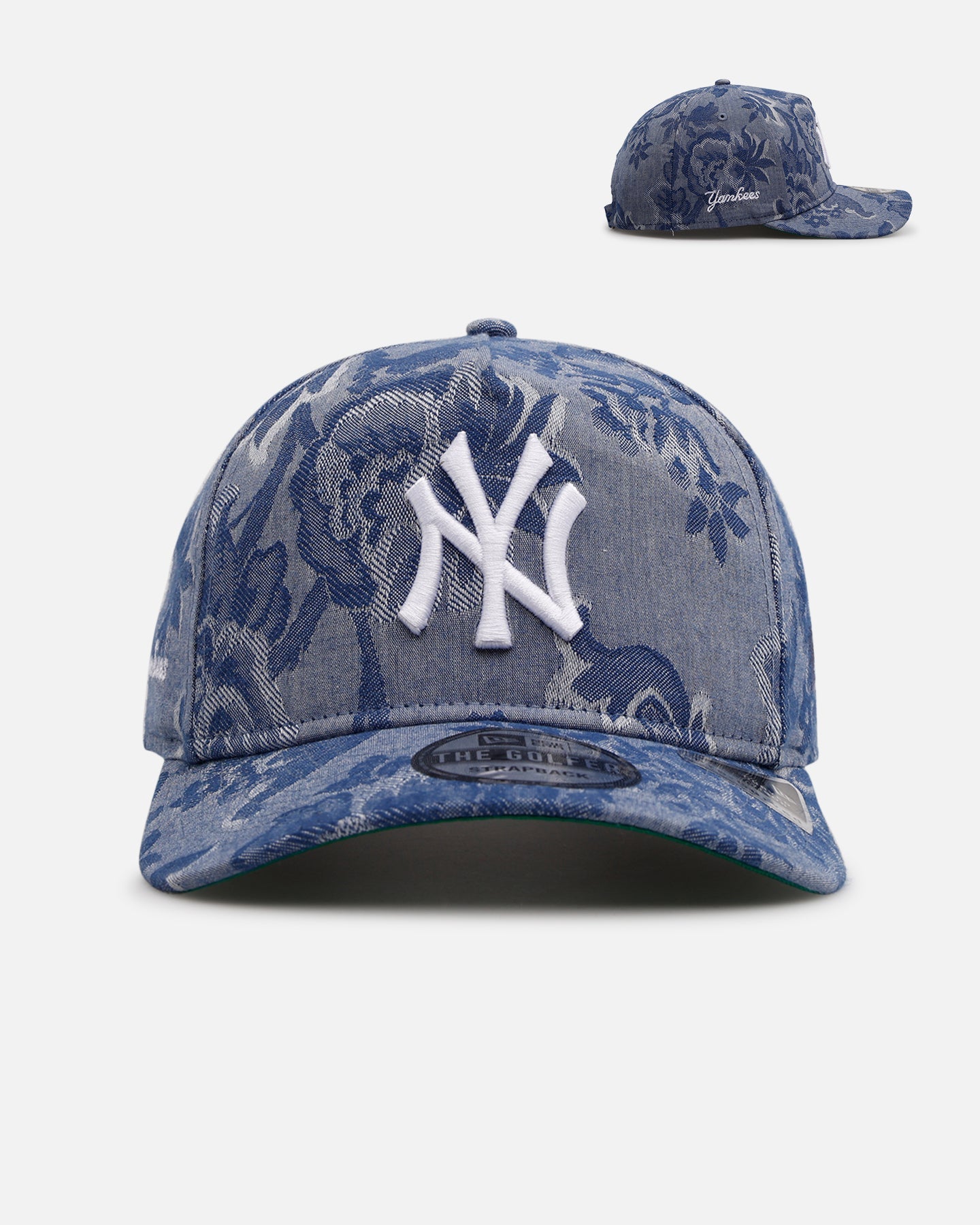 New Era New York Yankees 'Three Looms' Golfer Strapback Denim