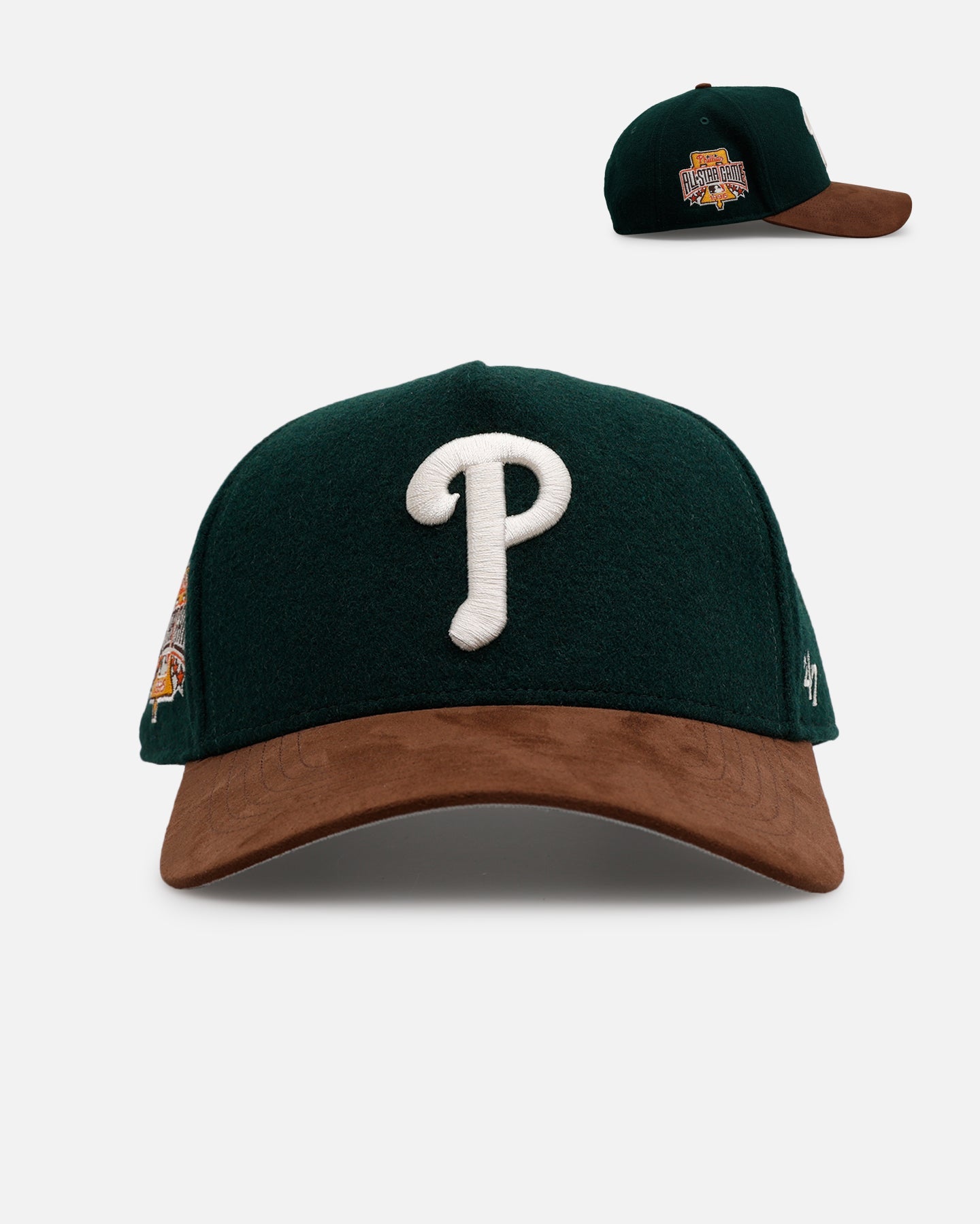 47 Brand Philadelphia Phillies 'Fall Leaves' 47 Offside Snapback Green/Brown