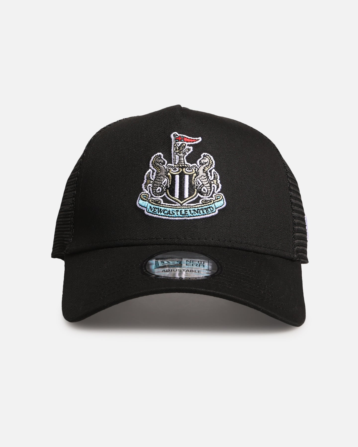 New Era Newcastle United F.C. 9FORTY A-Frame Trucker Snapback Black