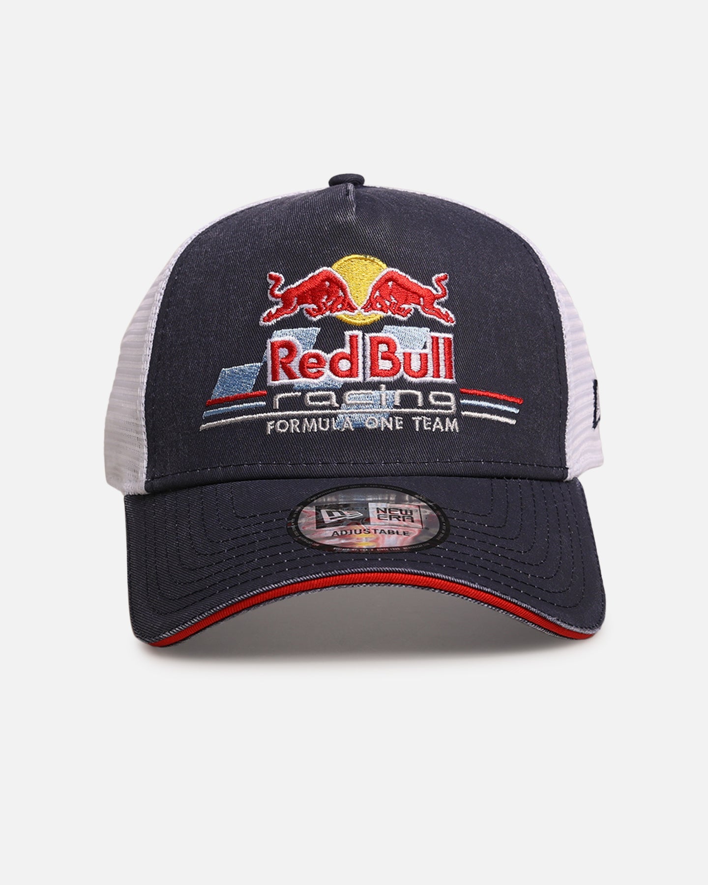 New Era X Red Bull Racing F1 9FORTY A-Frame Trucker Snapback Dark Blue