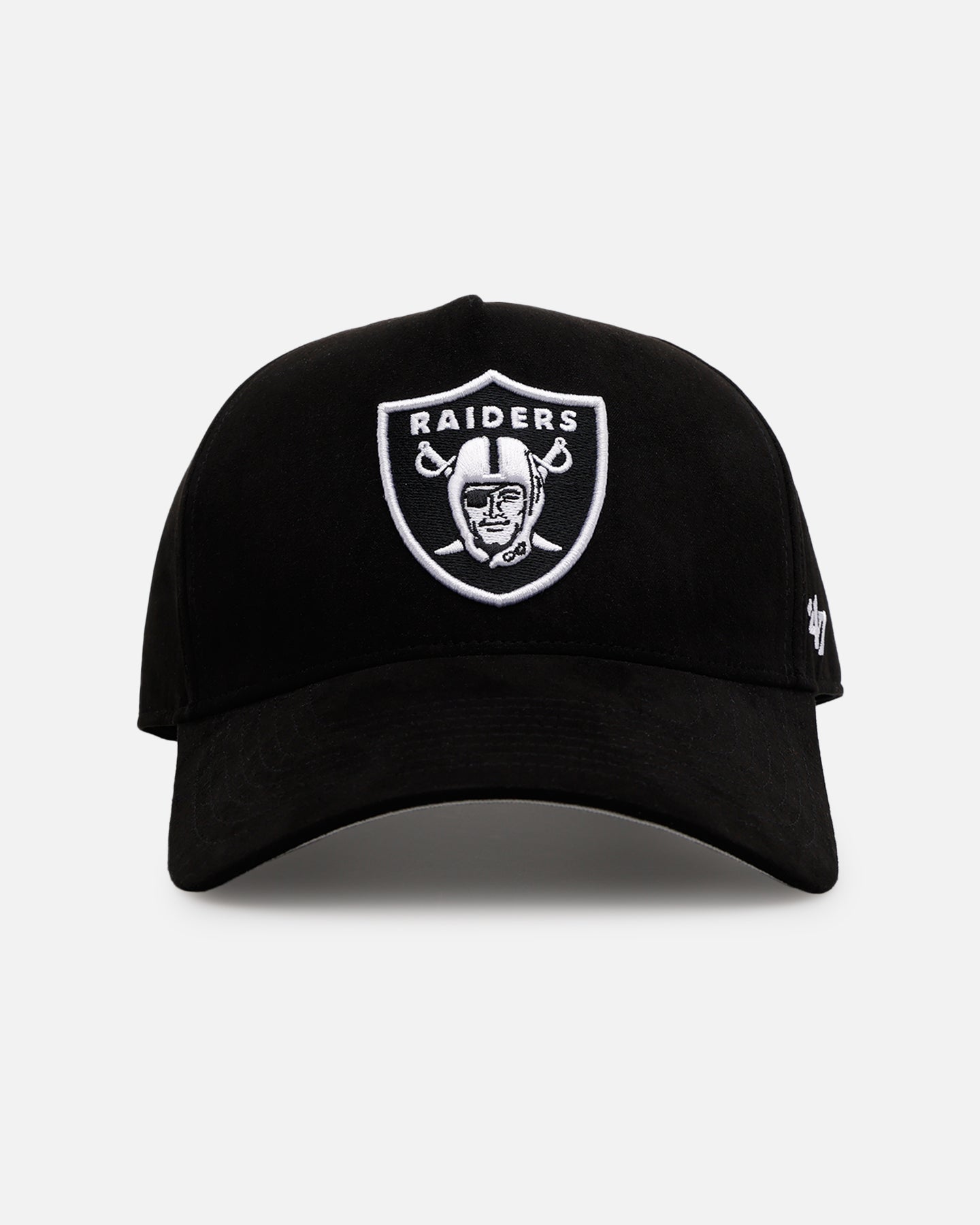 47 Brand Las Vegas Raiders 'Ultrasuede' 47 MVP Strapback Black/White