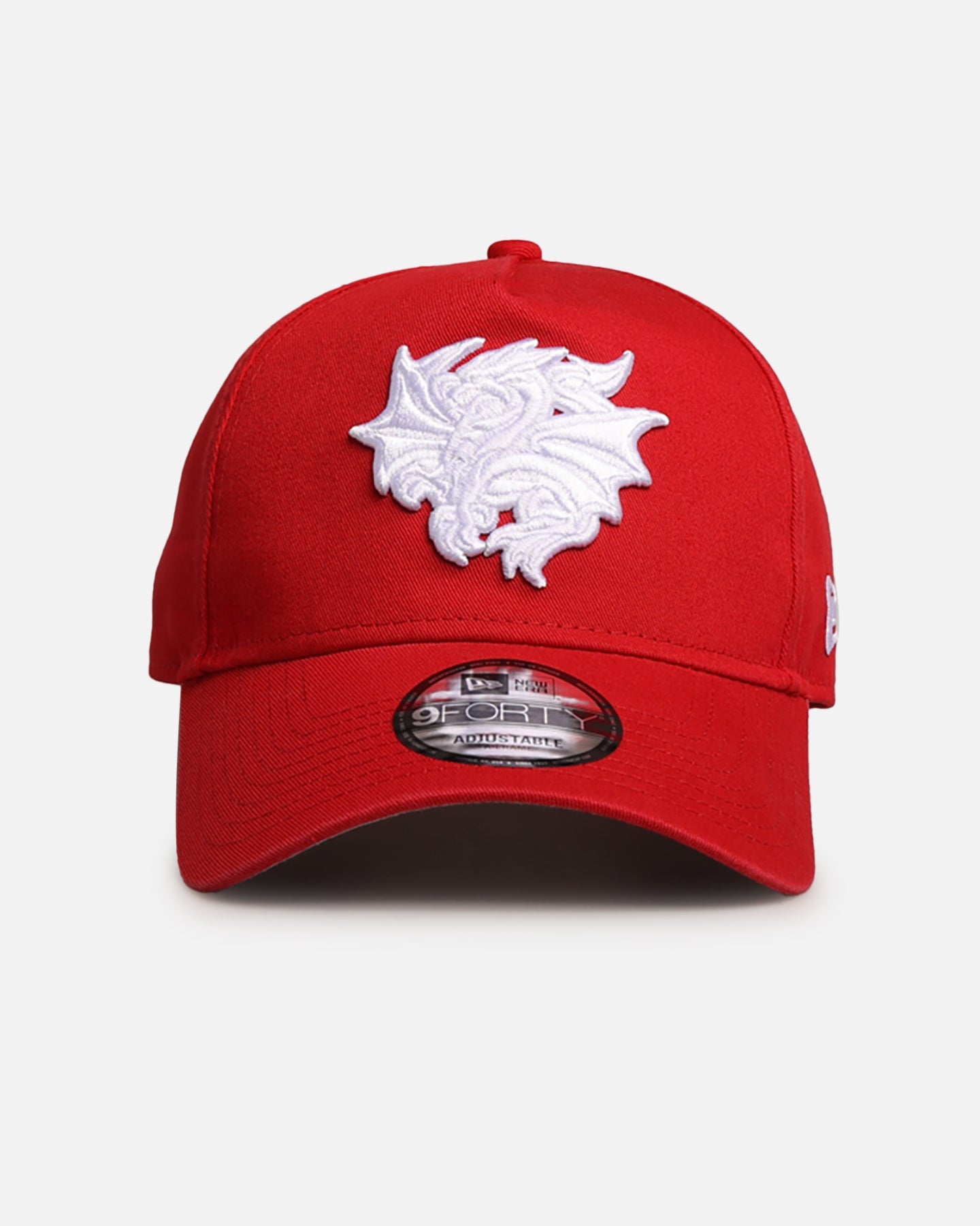 New Era St. George Illawarra Dragons 'NRL Washed OTC' 9FORTY A-Frame Snapback Red