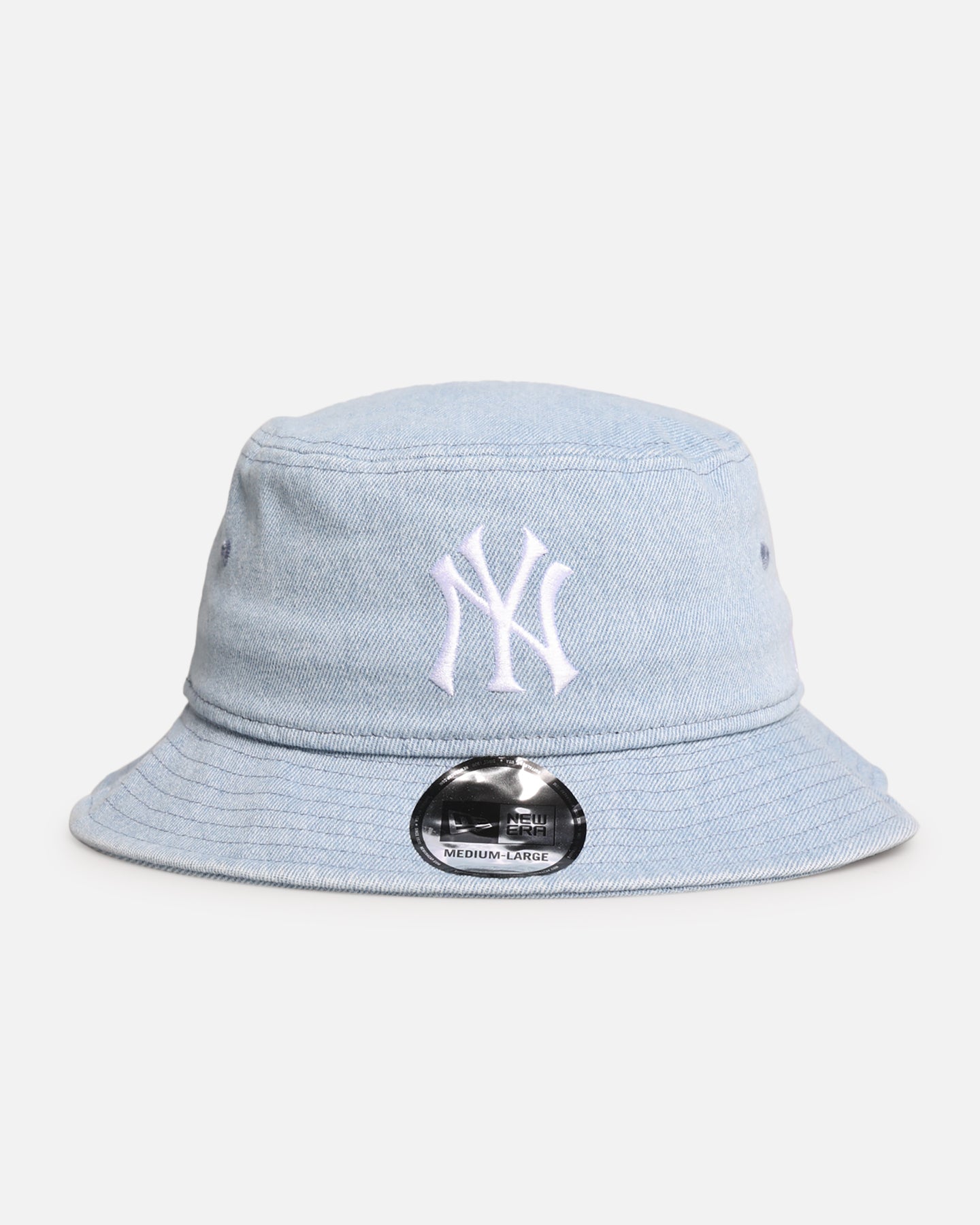 New Era New York Yankees 'Washed Denim' Bucket Hat Blue Washed Denim