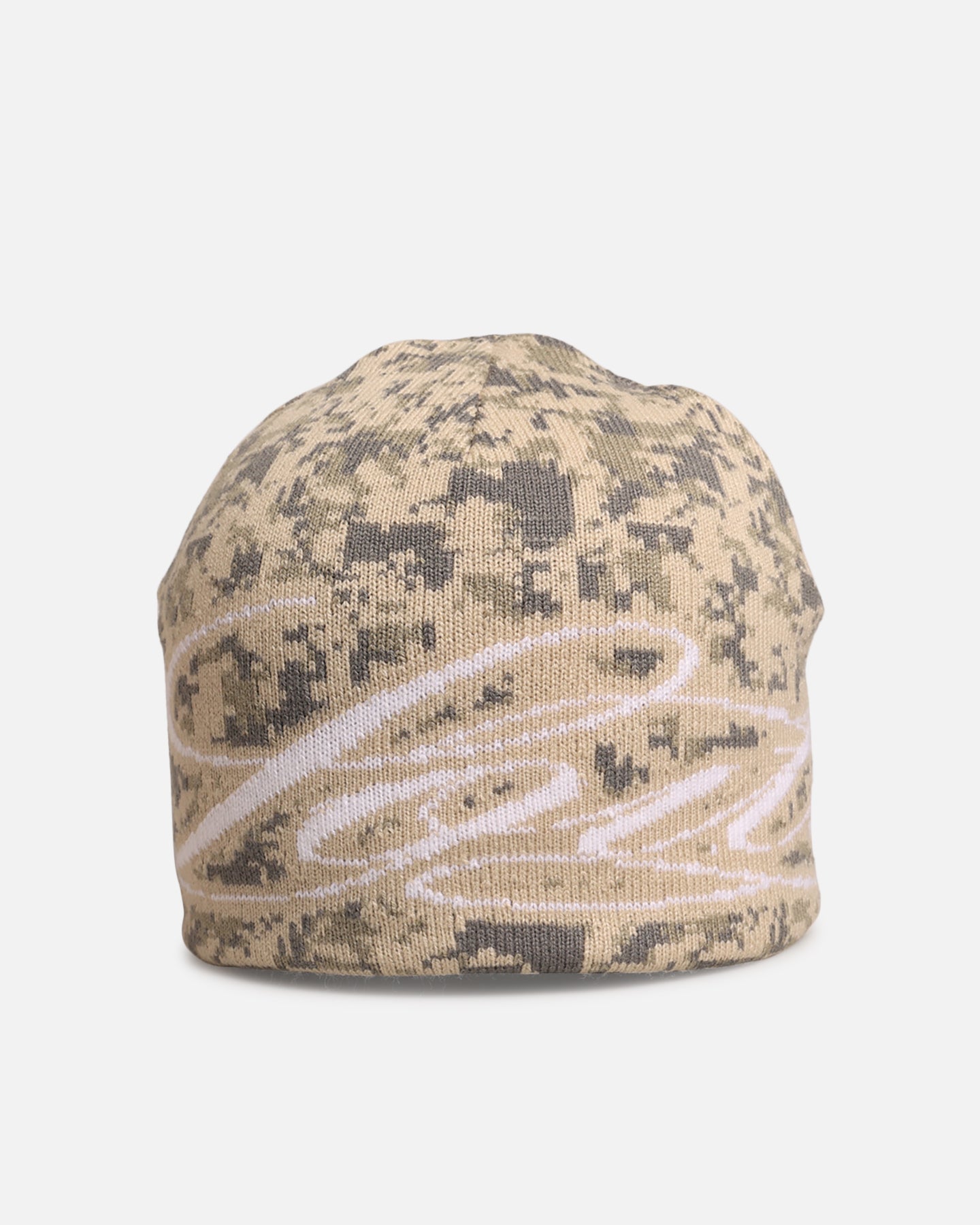 Loiter Skull Knit Beanie Digi Camo