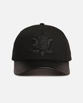 New Era Anaheim Ducks 'Canvas Leather' 9FORTY A-Frame Snapback Black