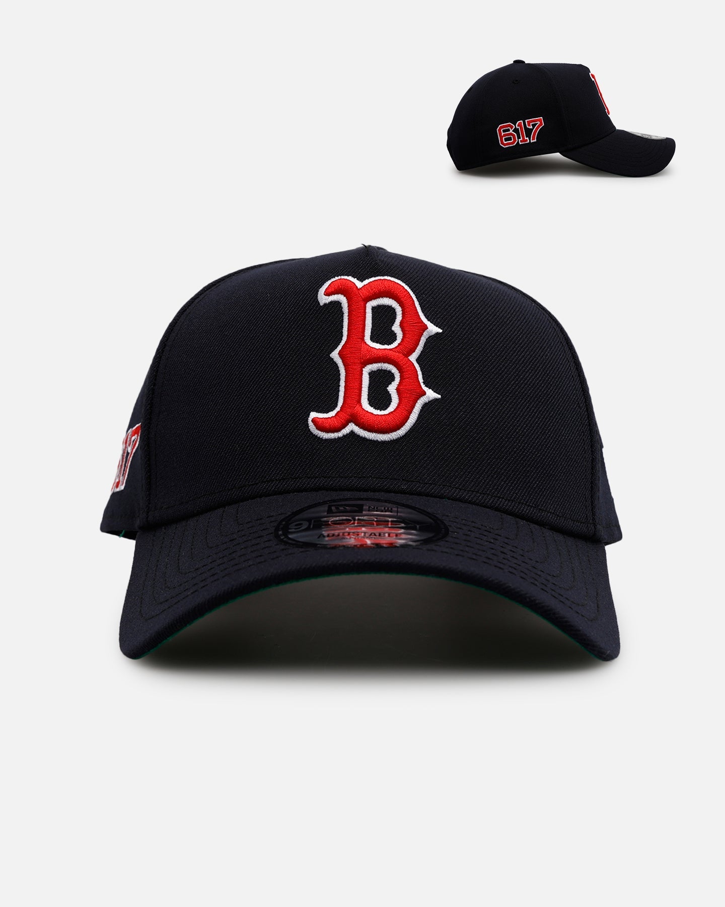 New Era Boston Red Sox 'Area Codes' 9FORTY A-Frame Snapback Navy