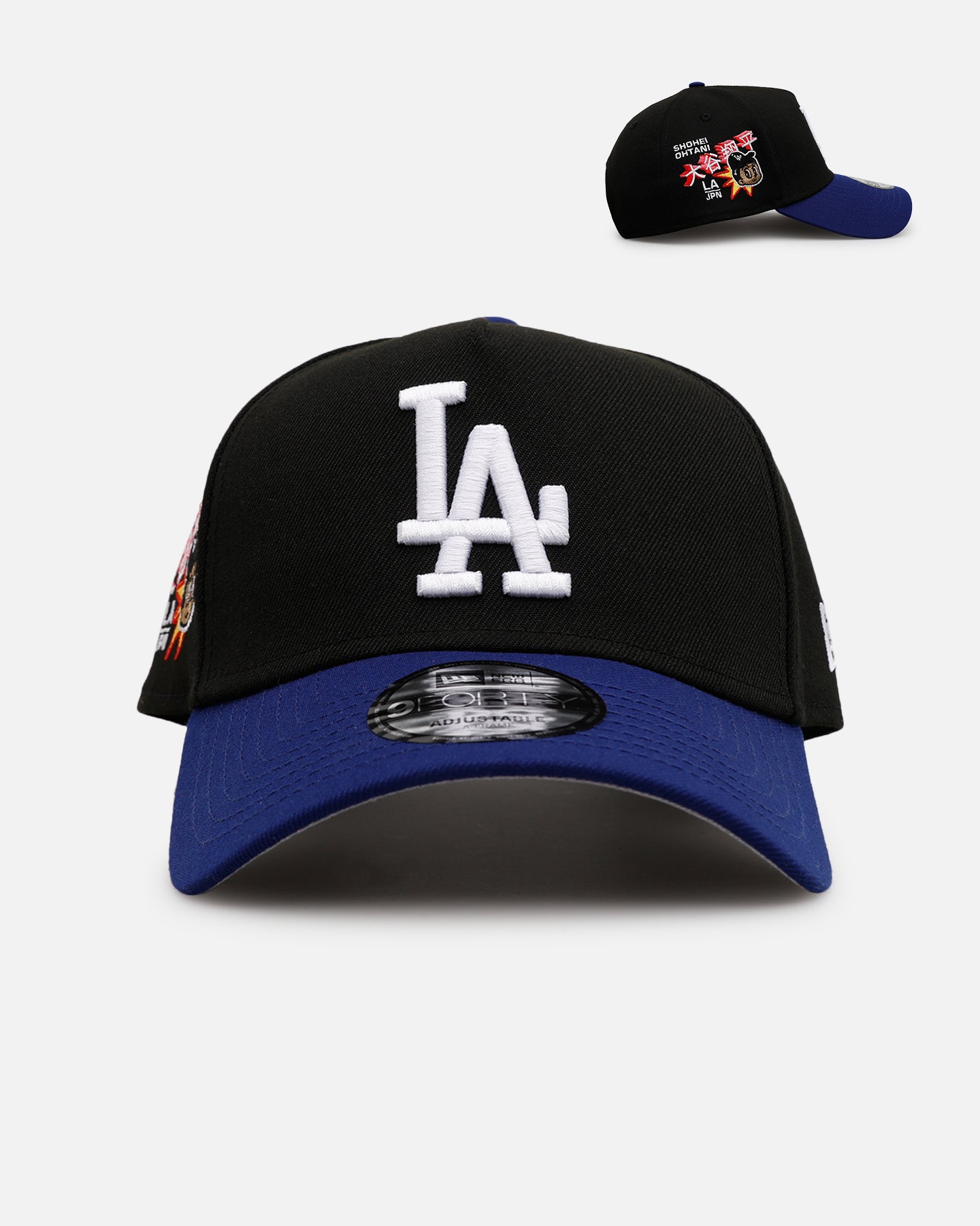 New Era Los Angeles Dodgers 'Ohtani Side Patch' Ohtani 9FORTY A-Frame Snapback Black/Blue