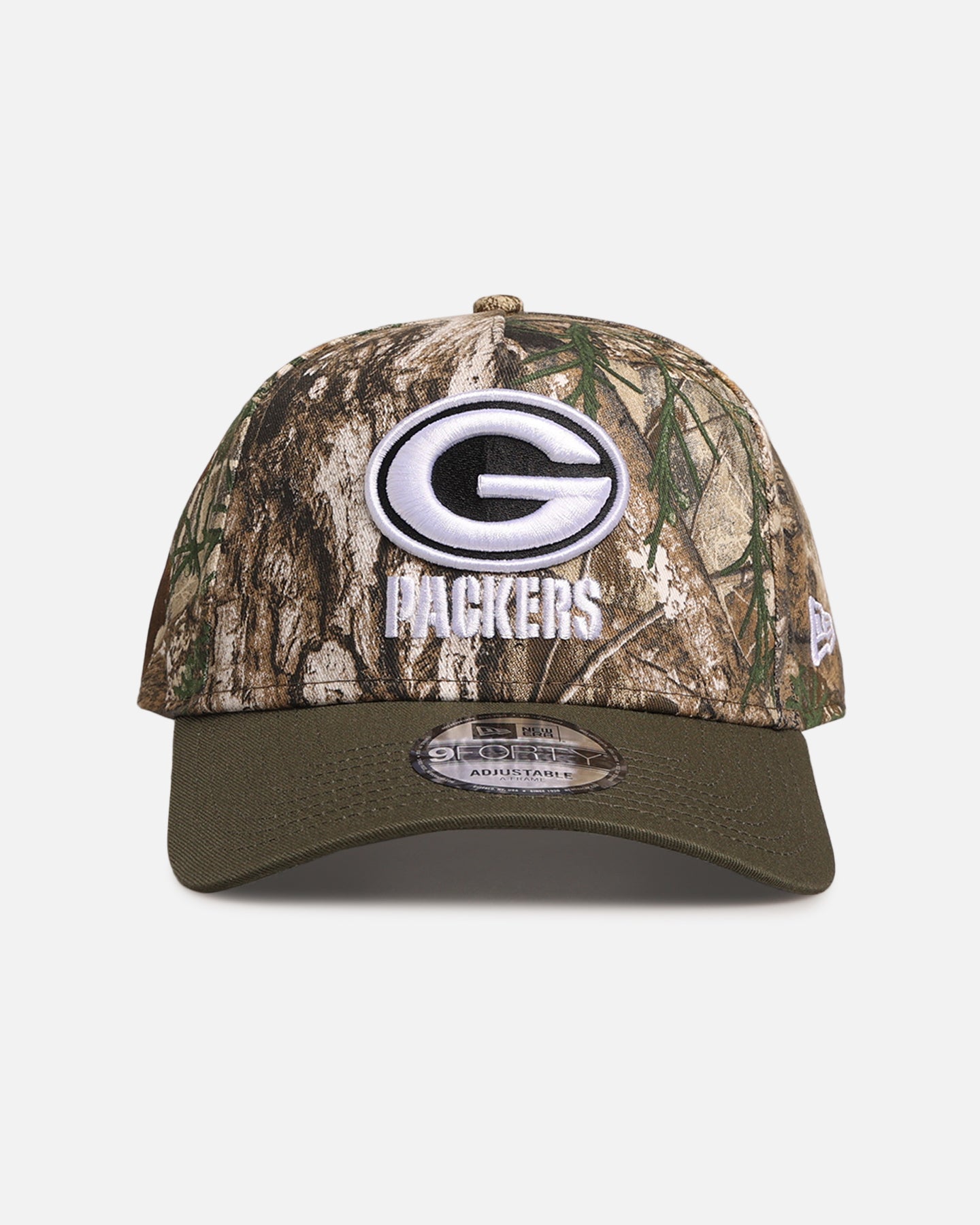 New Era Green Bay Packers 'NFL Season Kick Off' 9FORTY A-Frame Snapback Realtree/Olive
