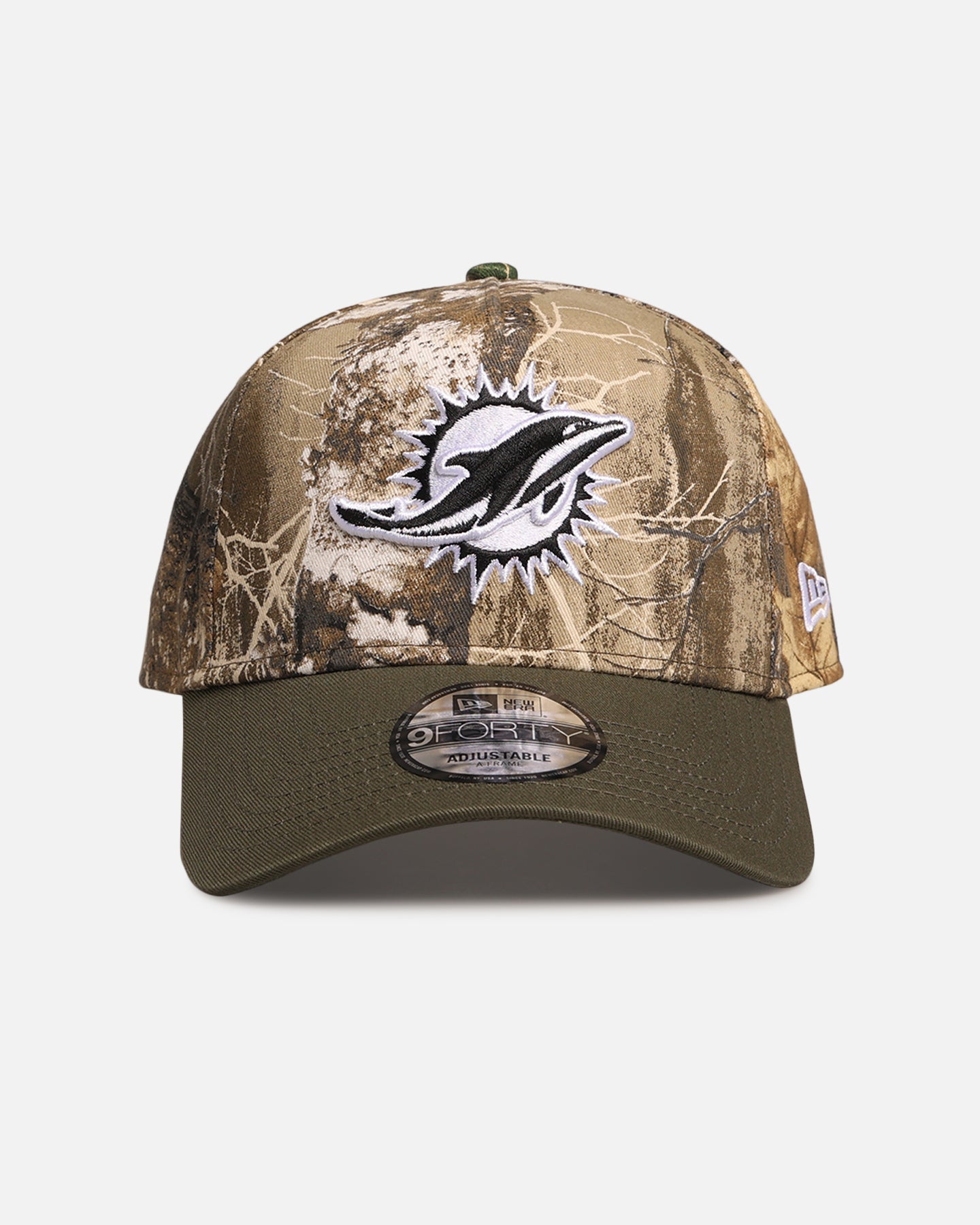 New Era Miami Dolphins 'NFL Season Kick Off' 9FORTY A-Frame Snapback Realtree/Olive