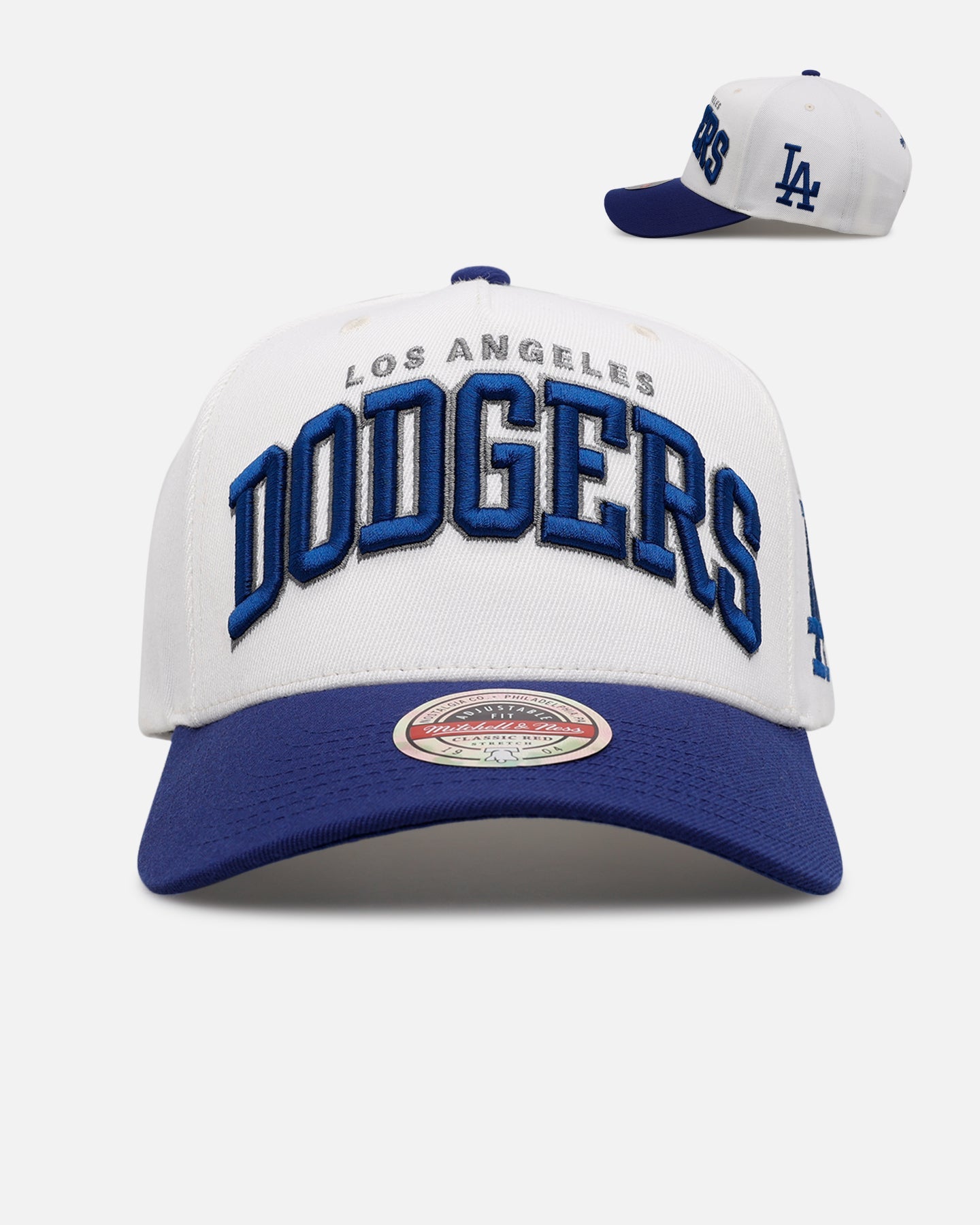 Mitchell & Ness Los Angeles Dodgers 'Arch' MVP Snapback Cream