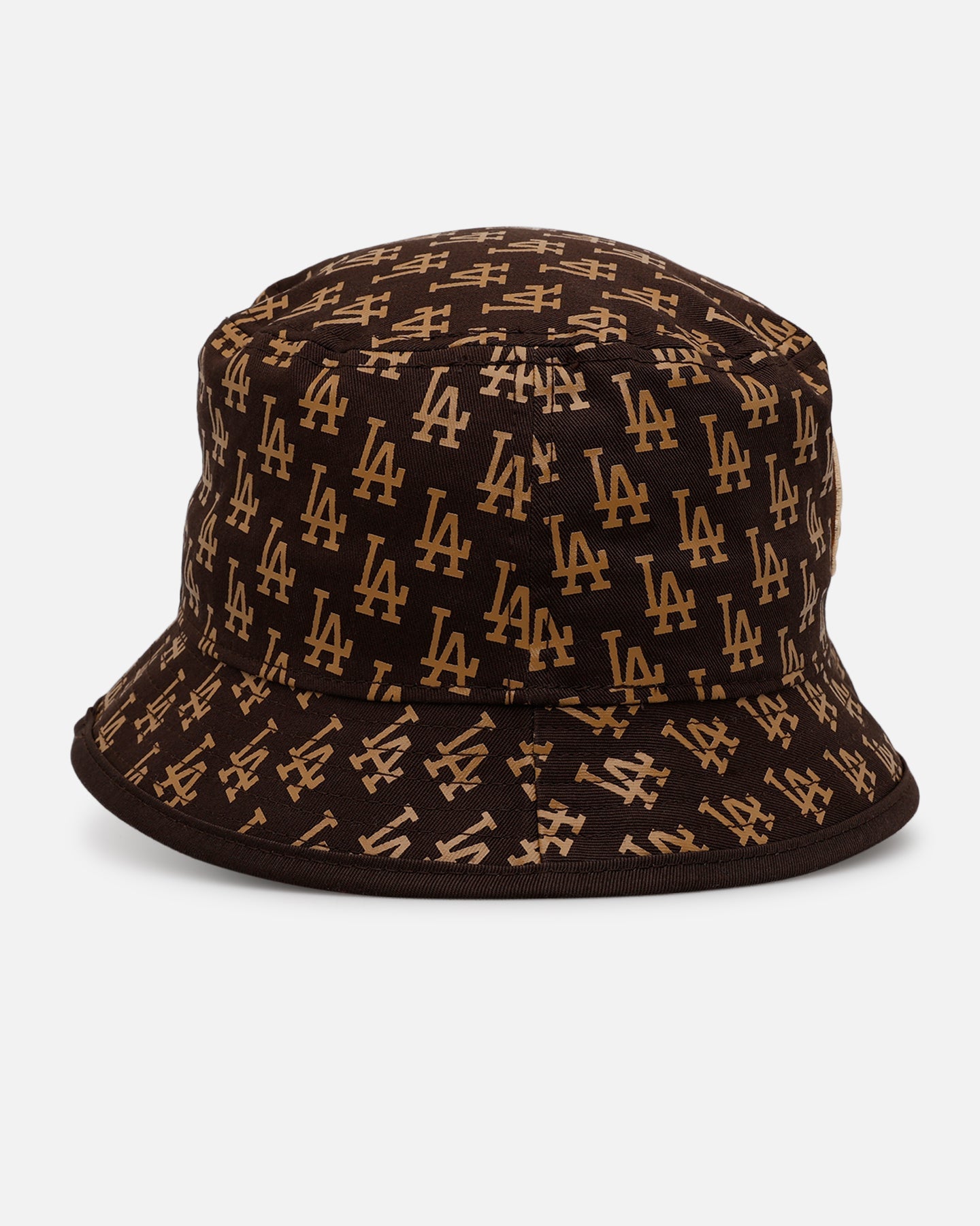New Era Los Angeles Dodgers 'Monogram' Bucket Hat Brown
