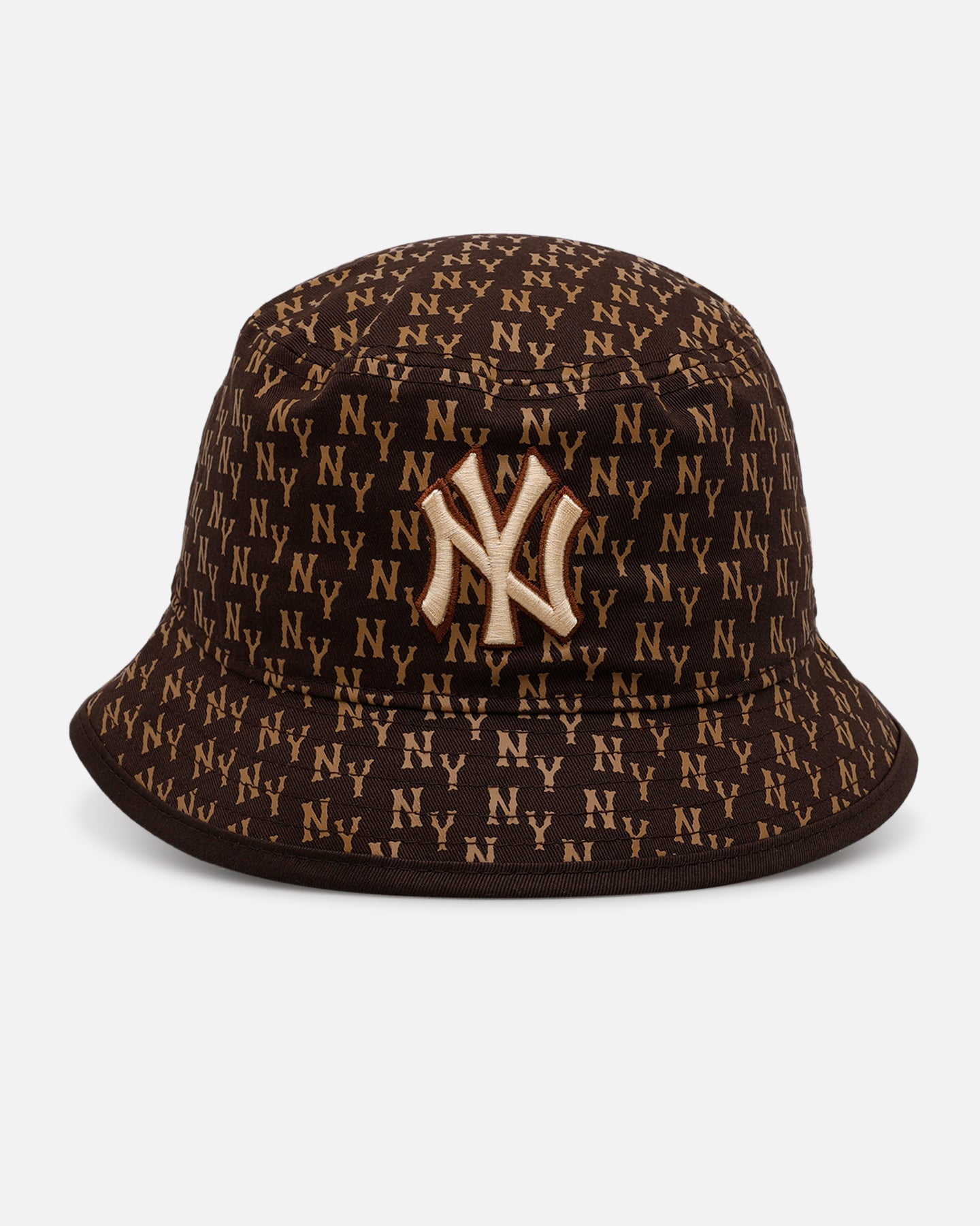 New Era New York Yankees 'Monogram' Bucket Hat Brown