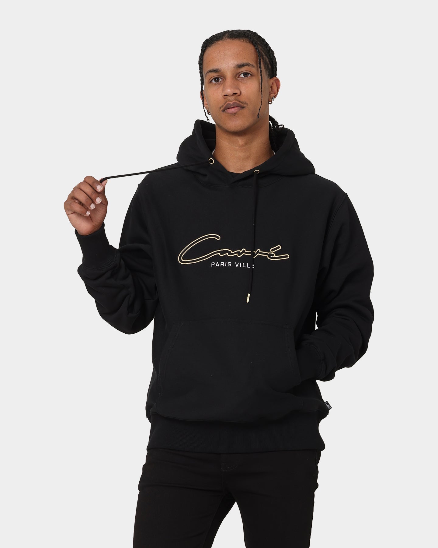 Carré Men's Paris City Classique Hoodie Black/Gold
