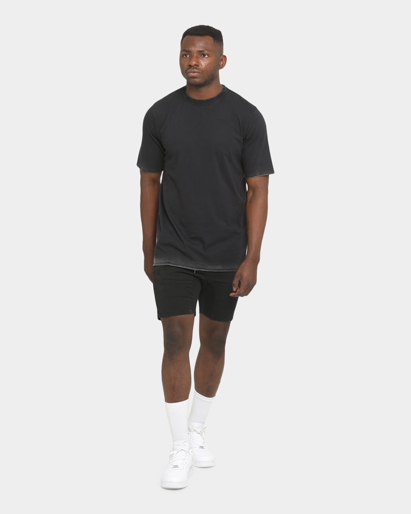 Well Made Unorthodox T-Shirt Army Vintage Black