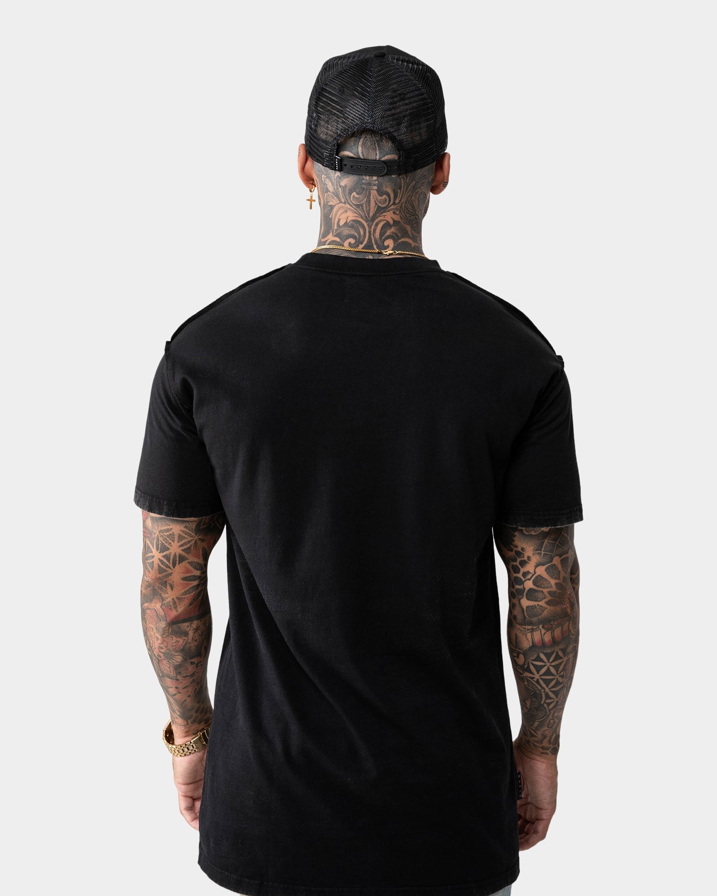 Saint Morta Canal Street Vintage T-Shirt Black/White