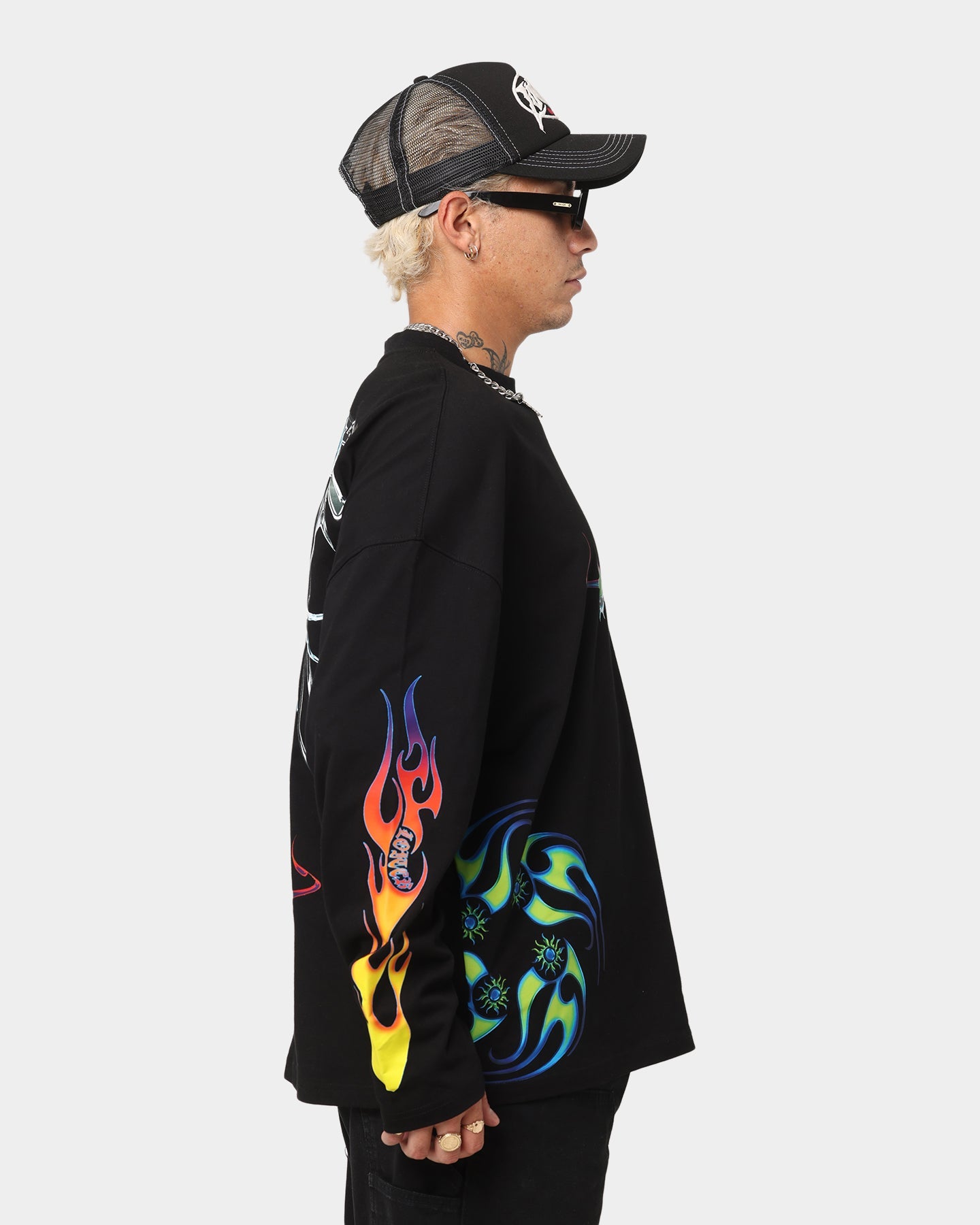 Loiter Cyber Scorpion Long Sleeve T-Shirt Black