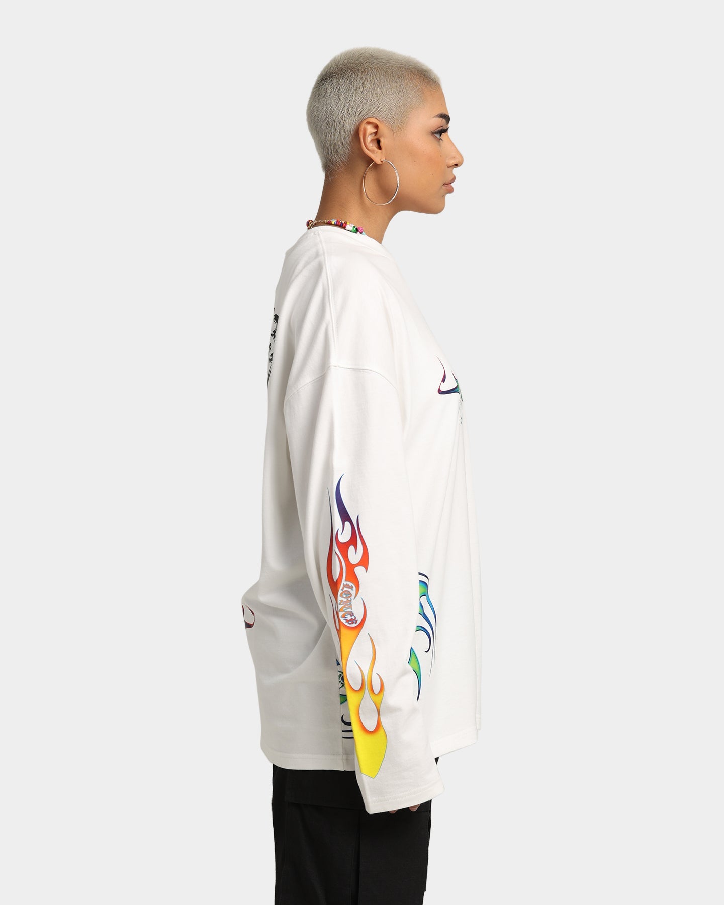 Loiter Cyber Scorpion Long Sleeve T-Shirt Off White