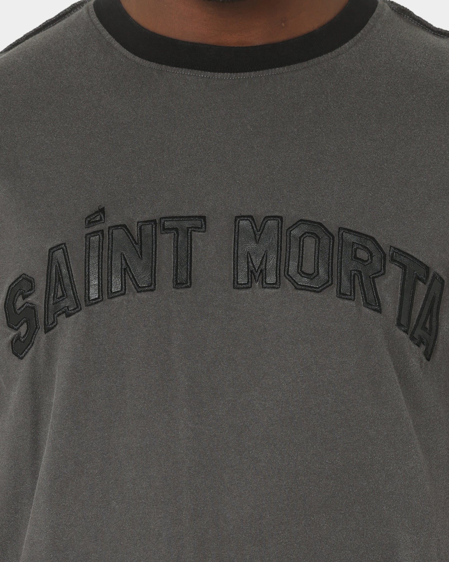 Saint Morta Kingdom Lafayette T-Shirt Vintage Grey