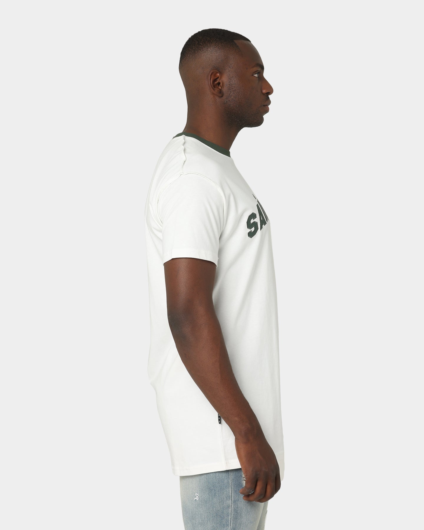 Saint Morta Kingdom Lafayette T-Shirt Off White/Green