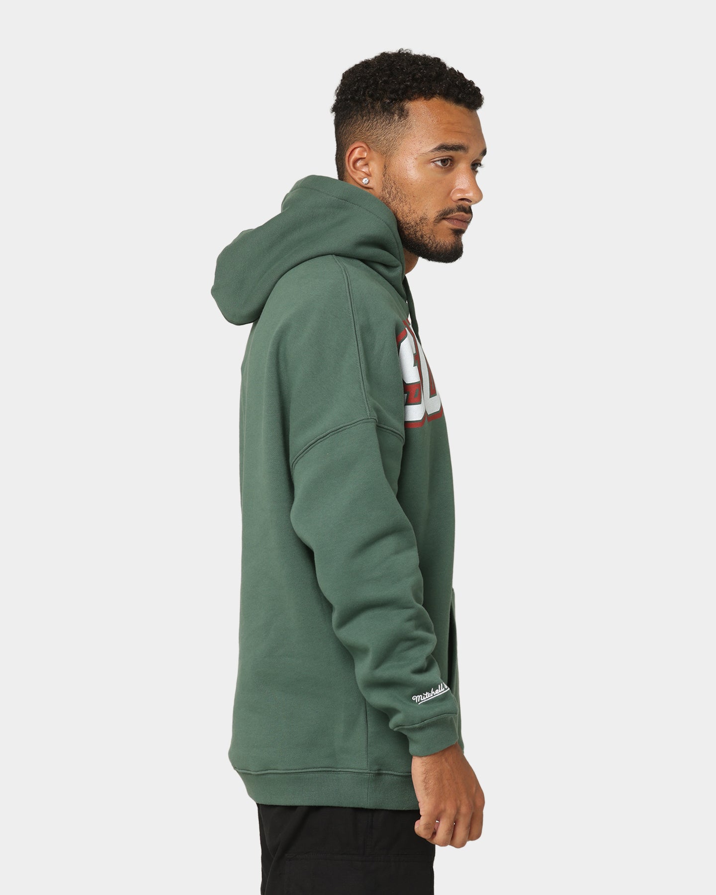 Mitchell & Ness Seattle Sonics XL Arch Hood Faded Green