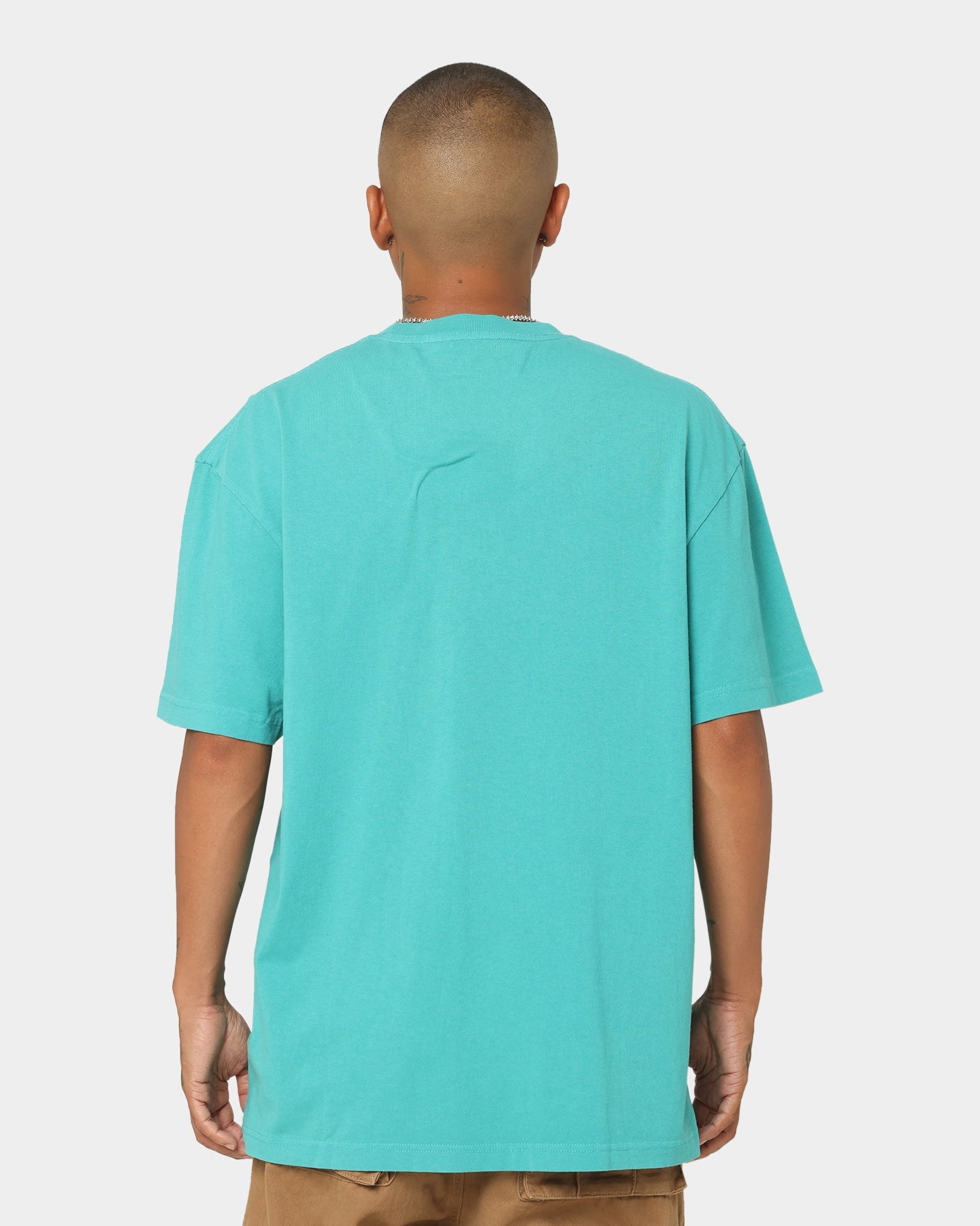 Mitchell & Ness Vancouver Grizzlies XL Arch Vintage T-Shirt Faded Teal