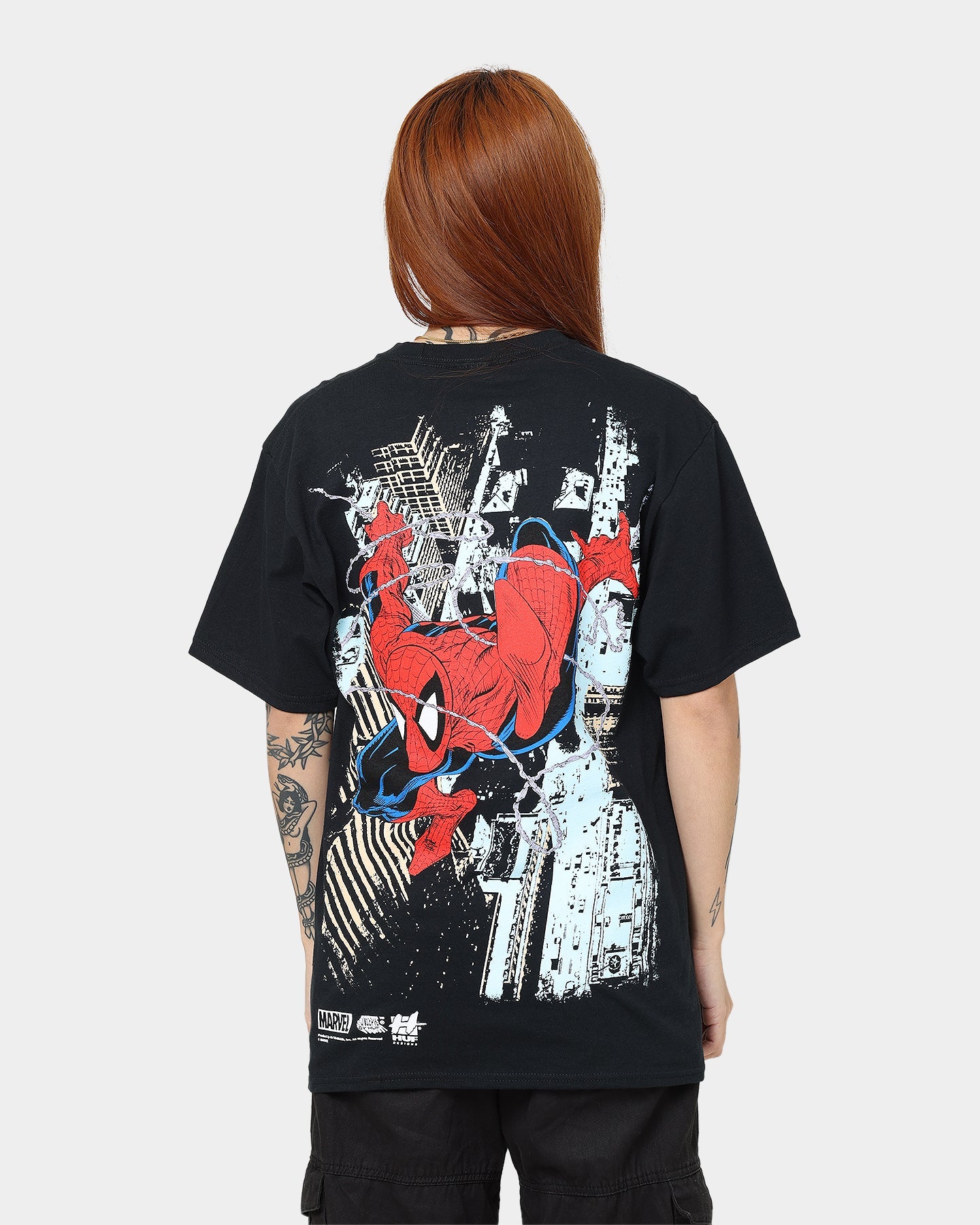 HUF X Marvel Spider-man T-Shirt Black