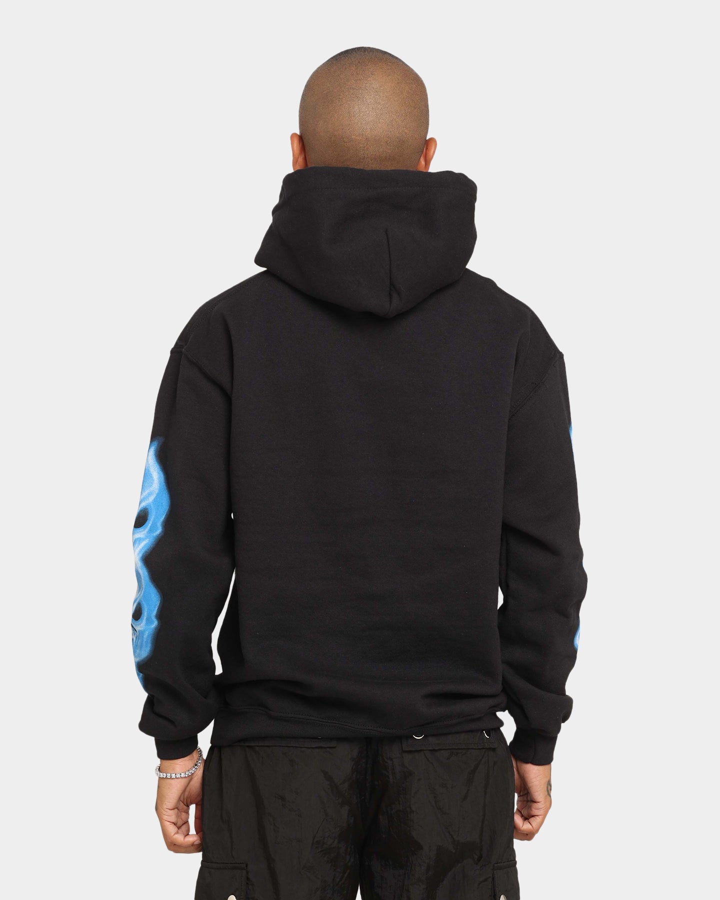 Rodman Brand Rodman Skulls Vintage Hoodie Black Wash