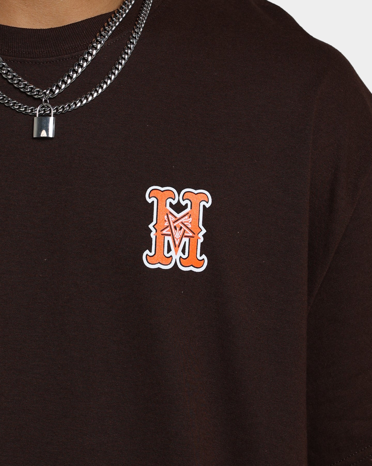 HUF X Thrasher High Point T-Shirt Chocolate